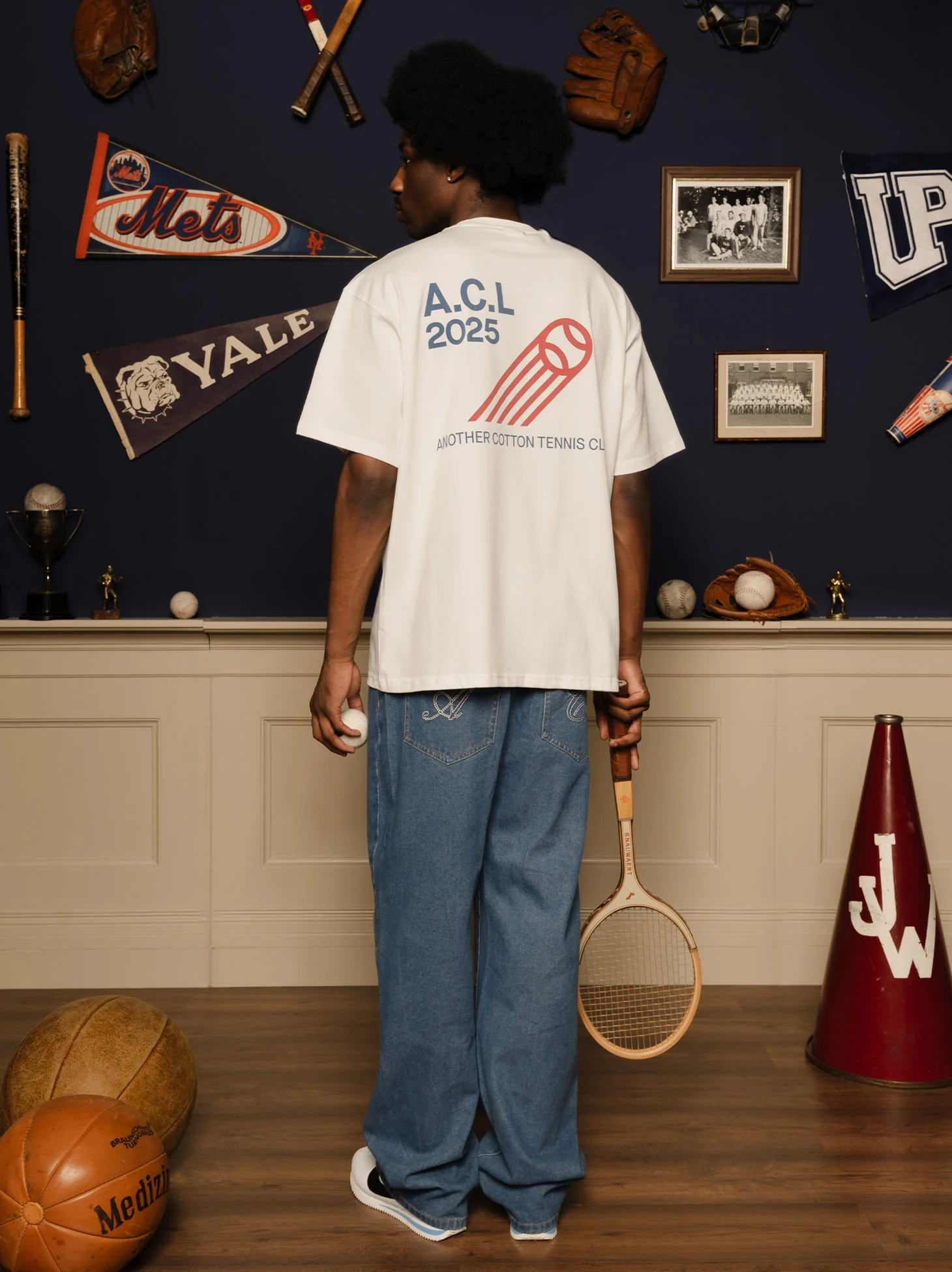 ACL Tennis Club Oversized T-Shirt - Image 8