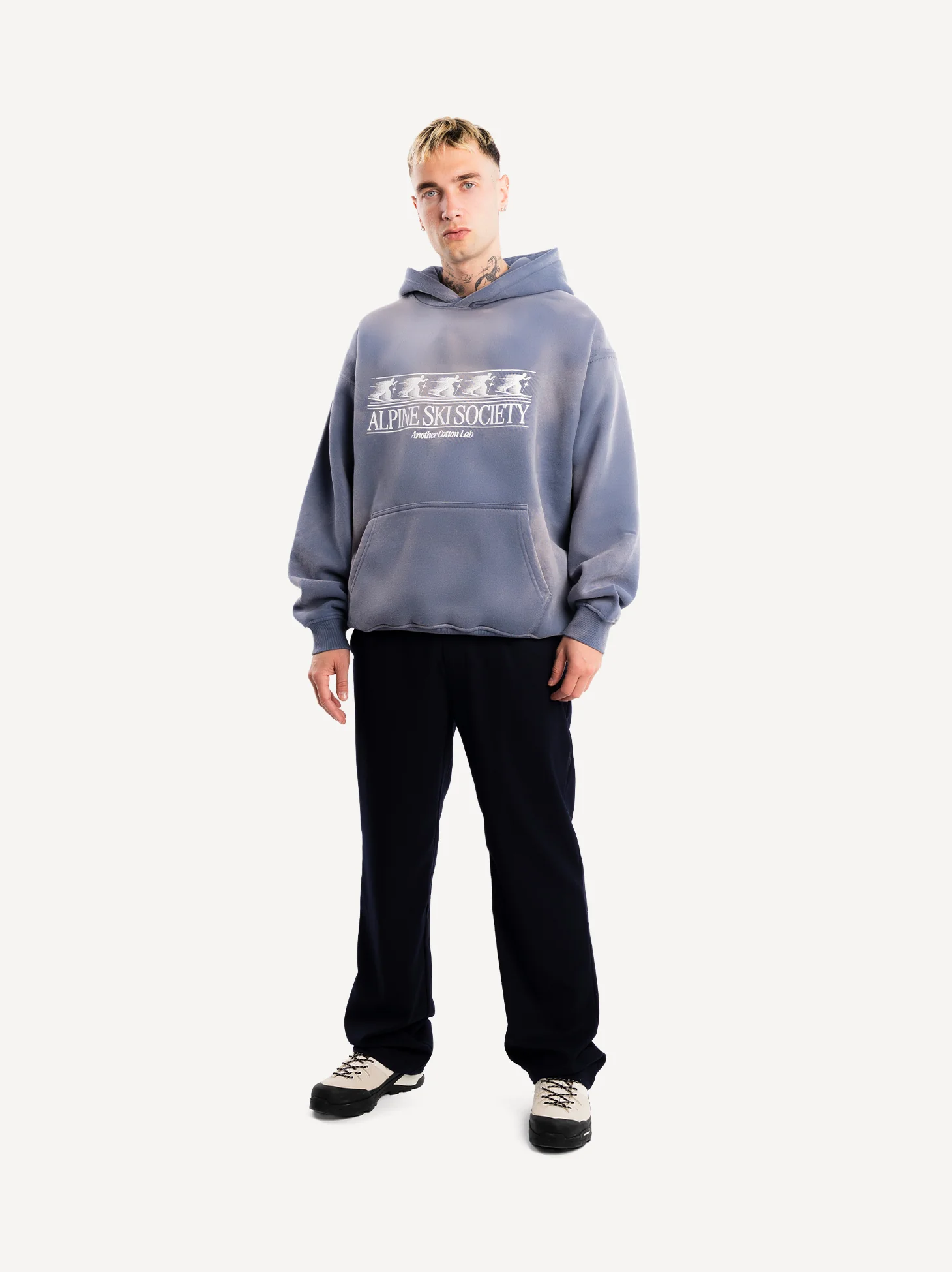 Alpine Ski Society Washed Hoodie - Image 4