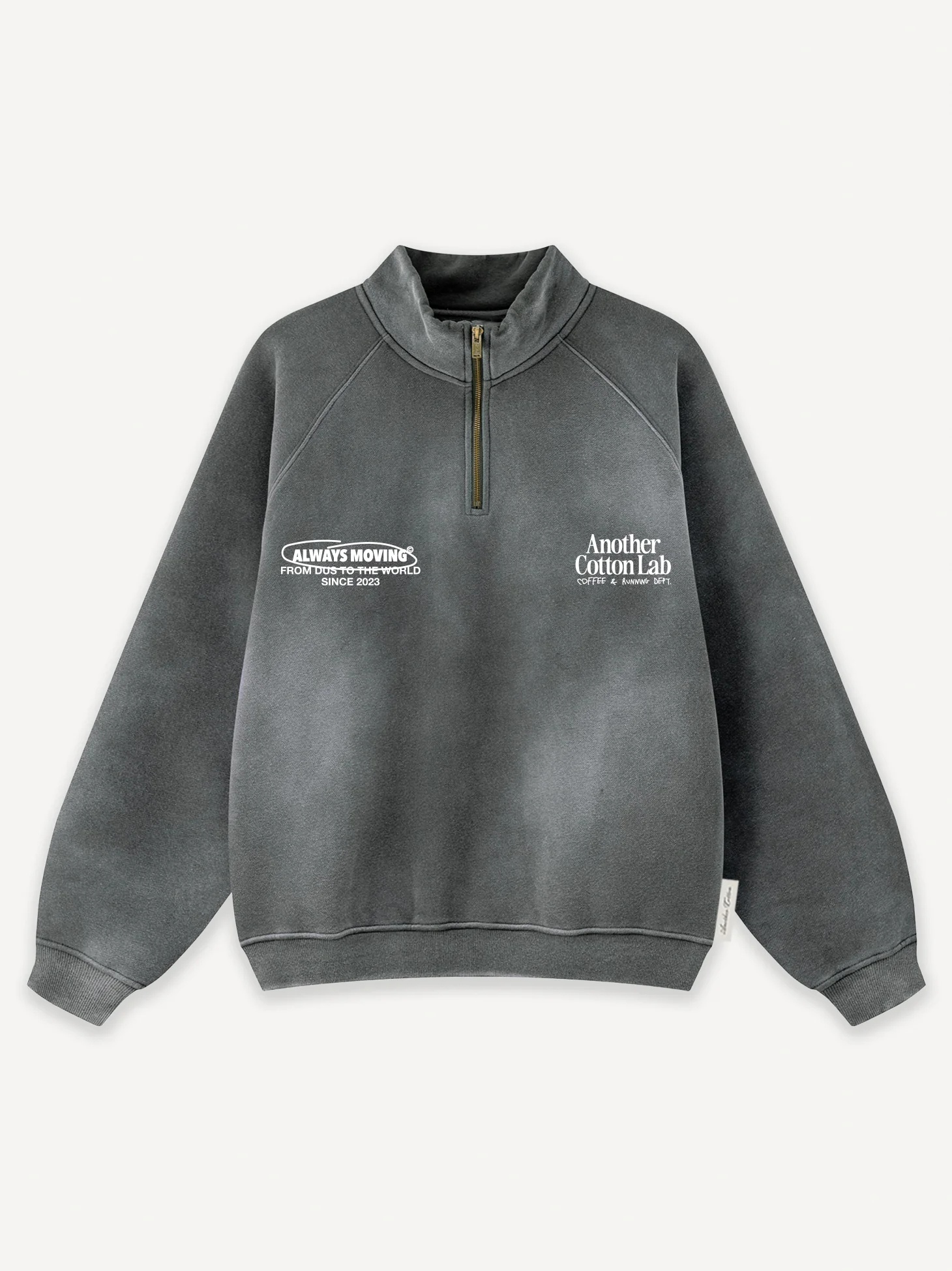 Always Moving Washed Half Zip Sweatshirt - Image 2