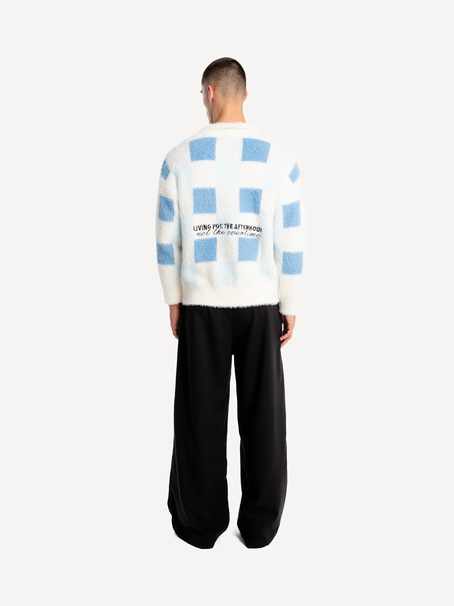 Another Checked Knit Sweater - Image 4