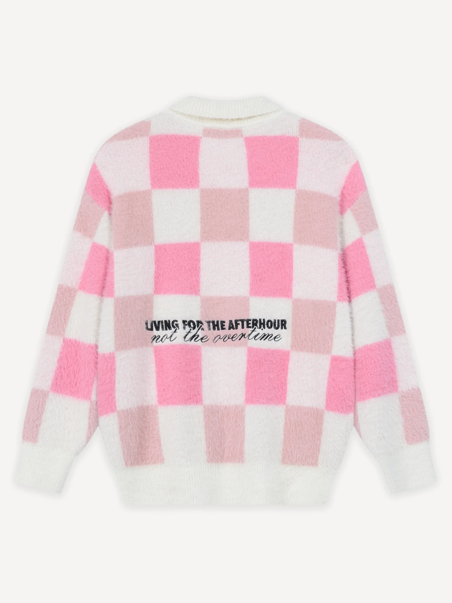 Another Checked Knit Sweater - Image 6