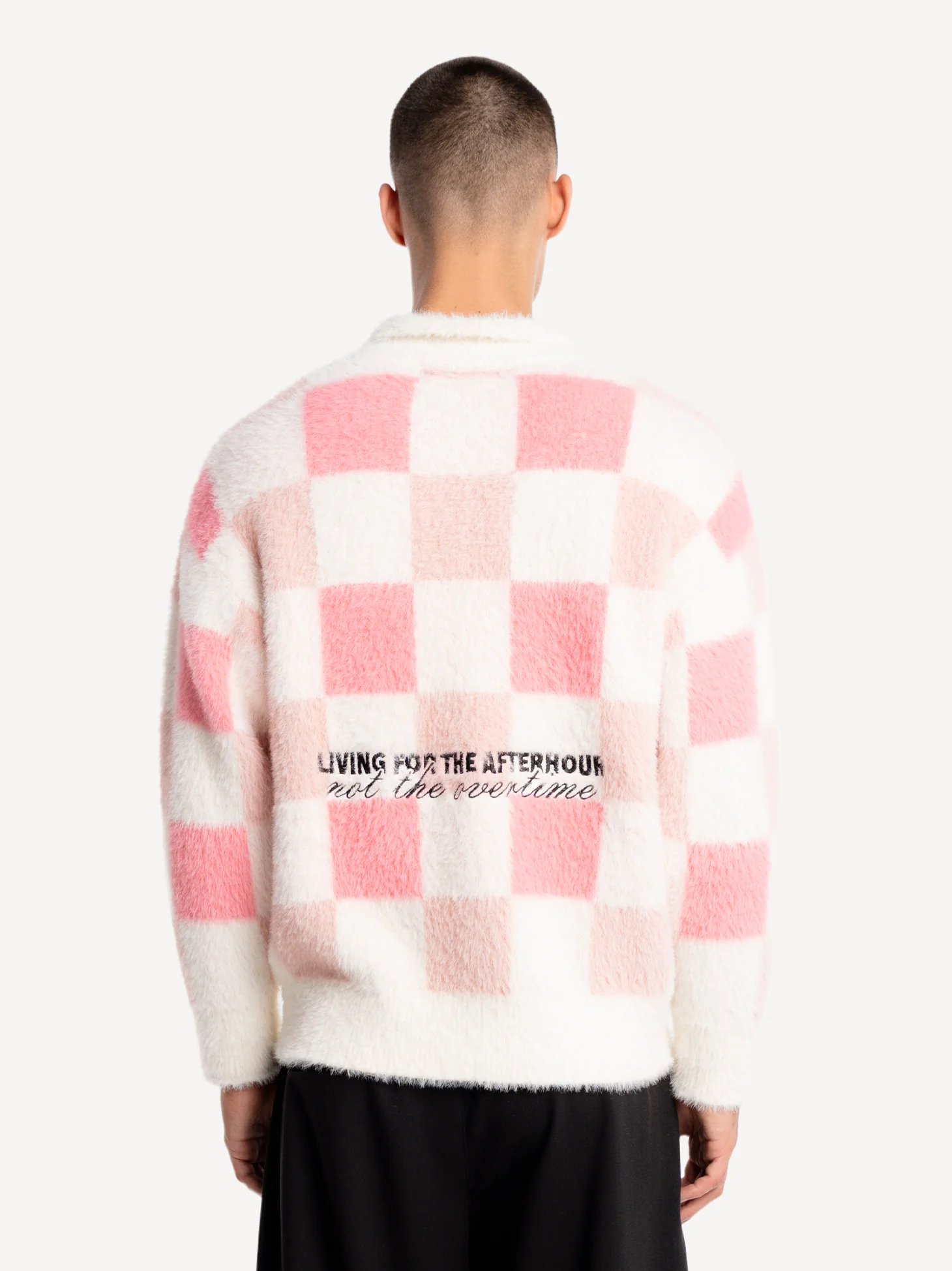 Another Checked Knit Sweater - Image 8