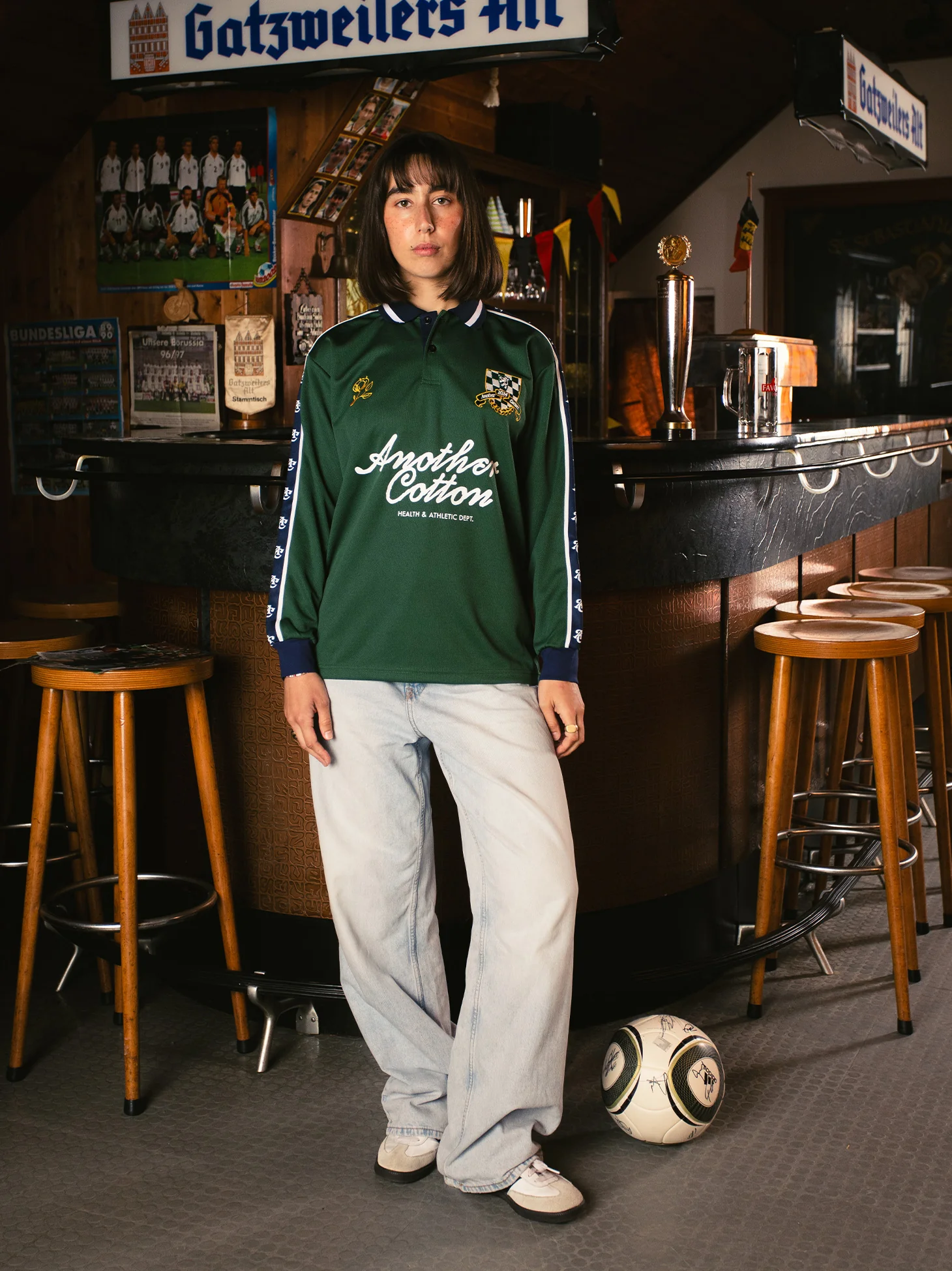 Another Cotton Longsleeve Soccer Jersey - Image 5