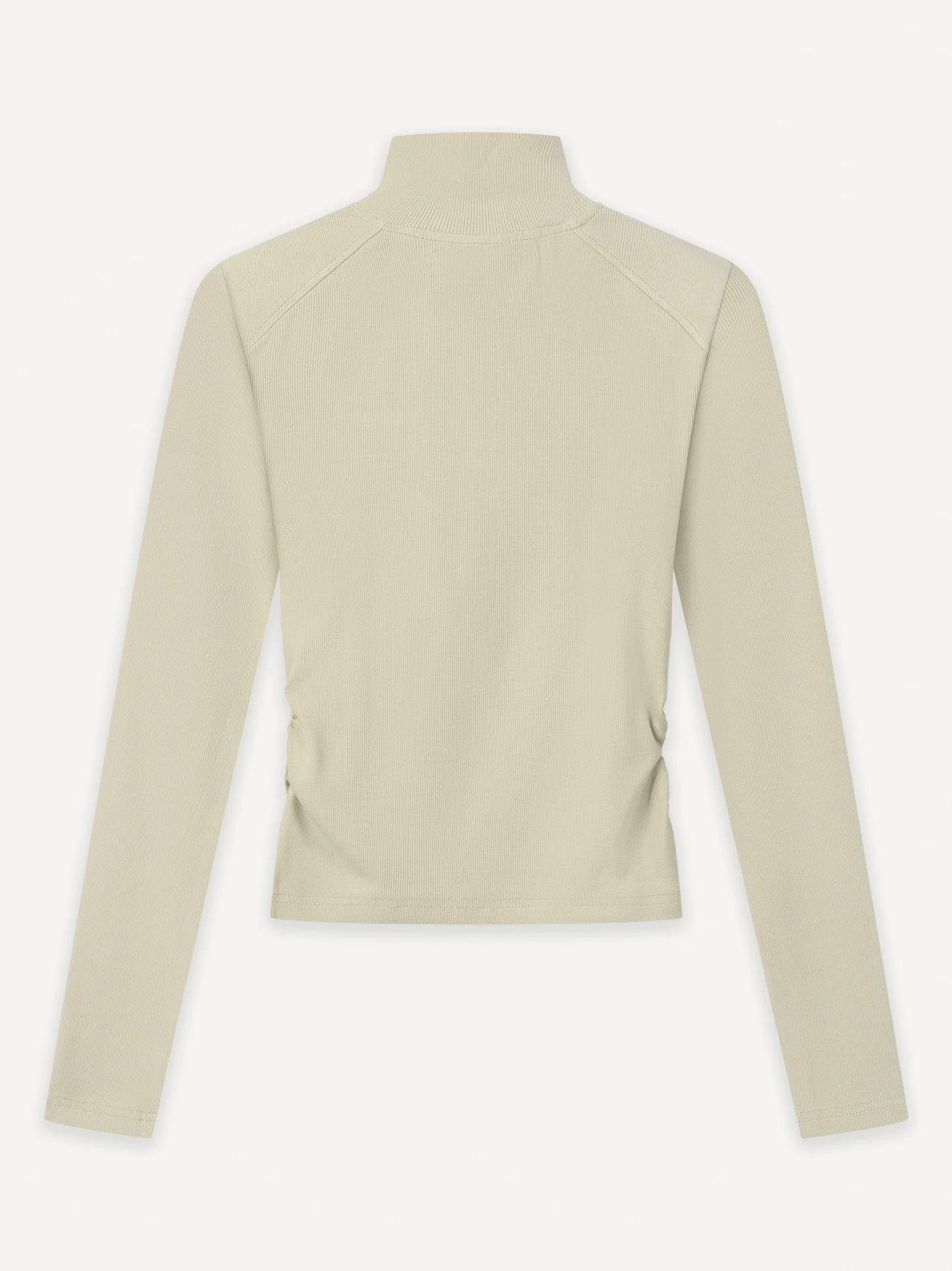 Another Cropped Rib Half Zip Longsleeve - Image 6
