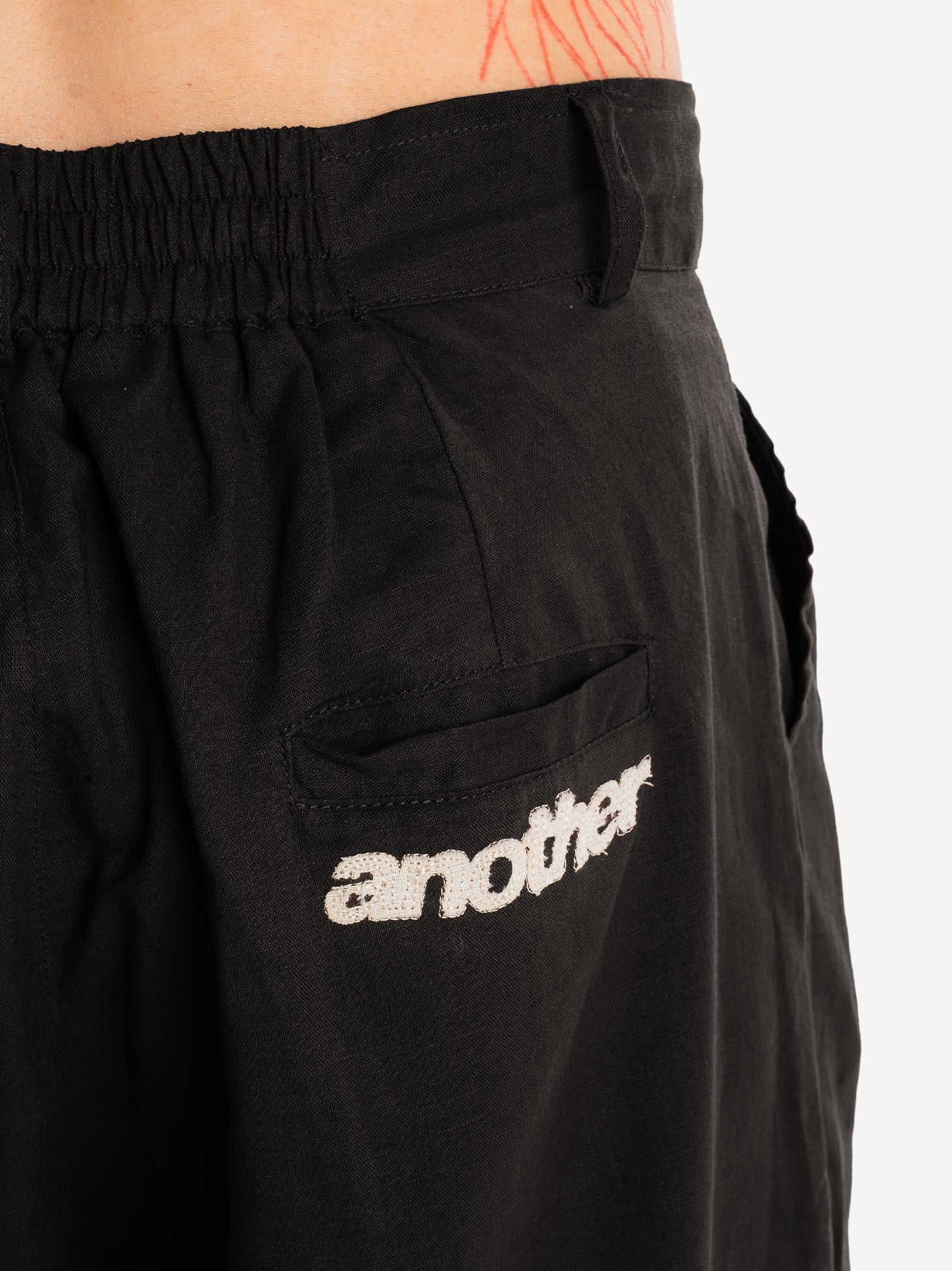Another Wide Fit Linen Pant - Image 10