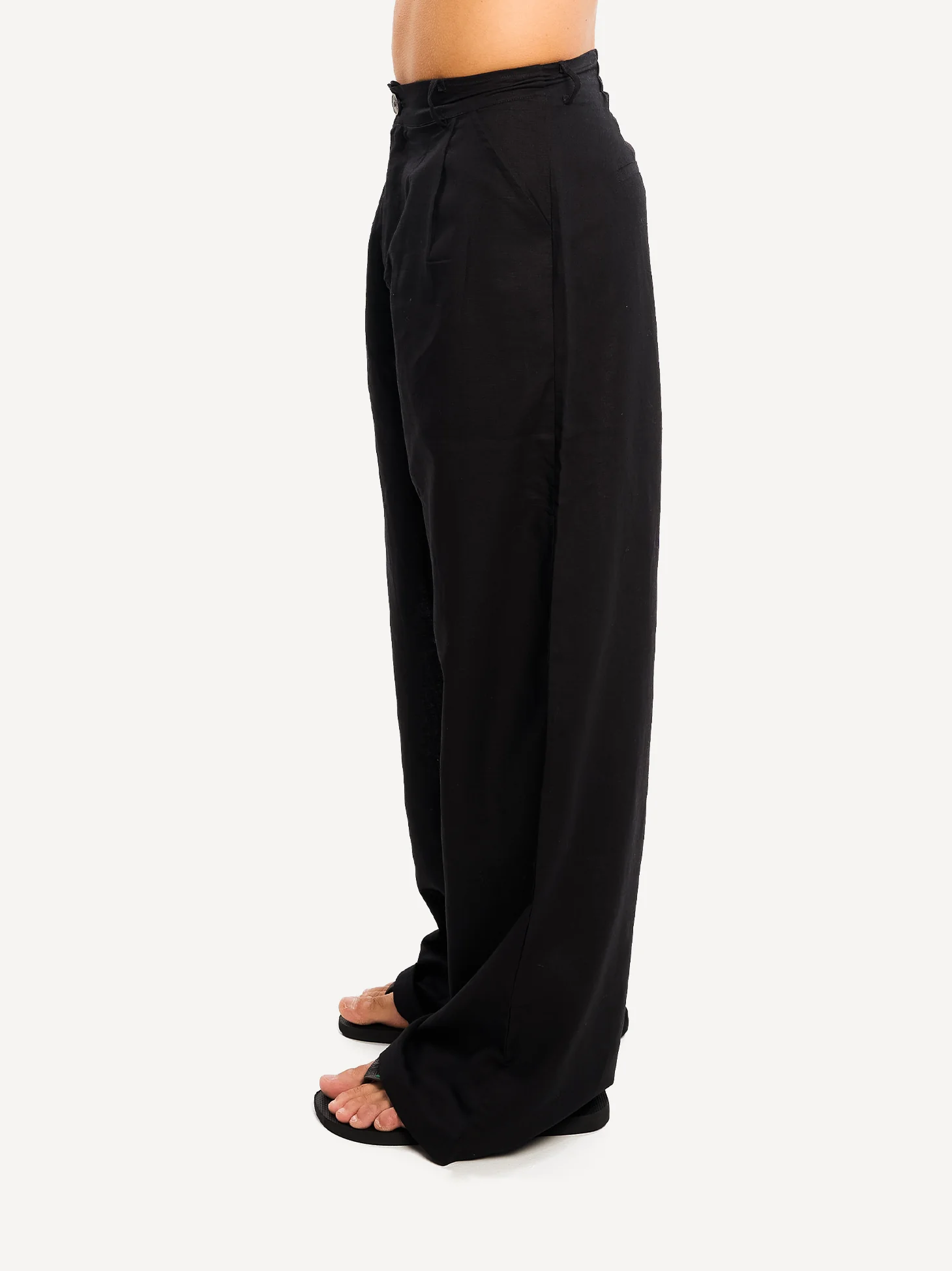 Another Wide Fit Linen Pant - Image 6