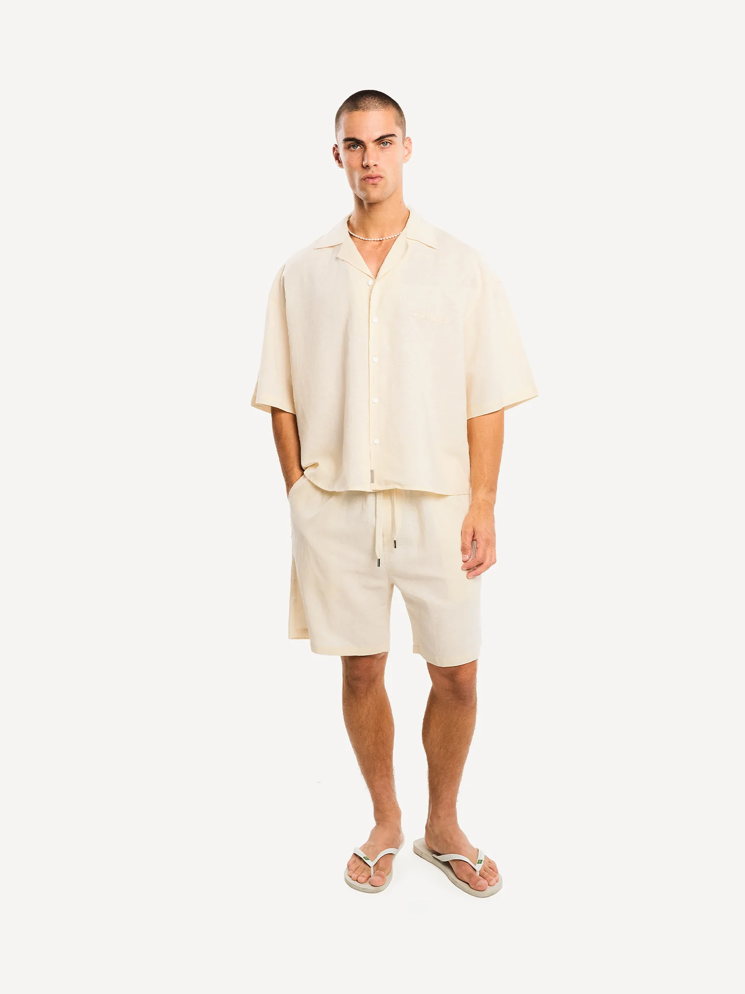 Another Linen Short Sleeve Shirt - Image 17
