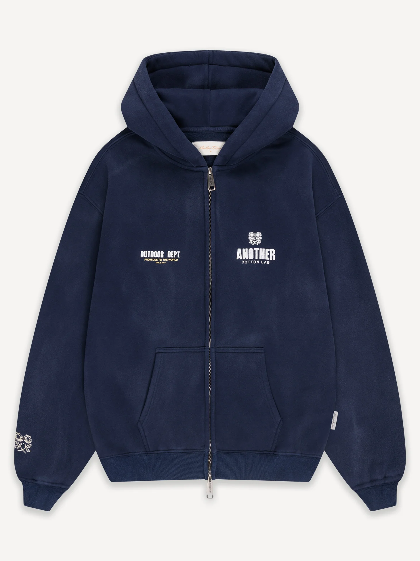 Another Outdoor Dept. Washed Zip-Hoodie - Image 2