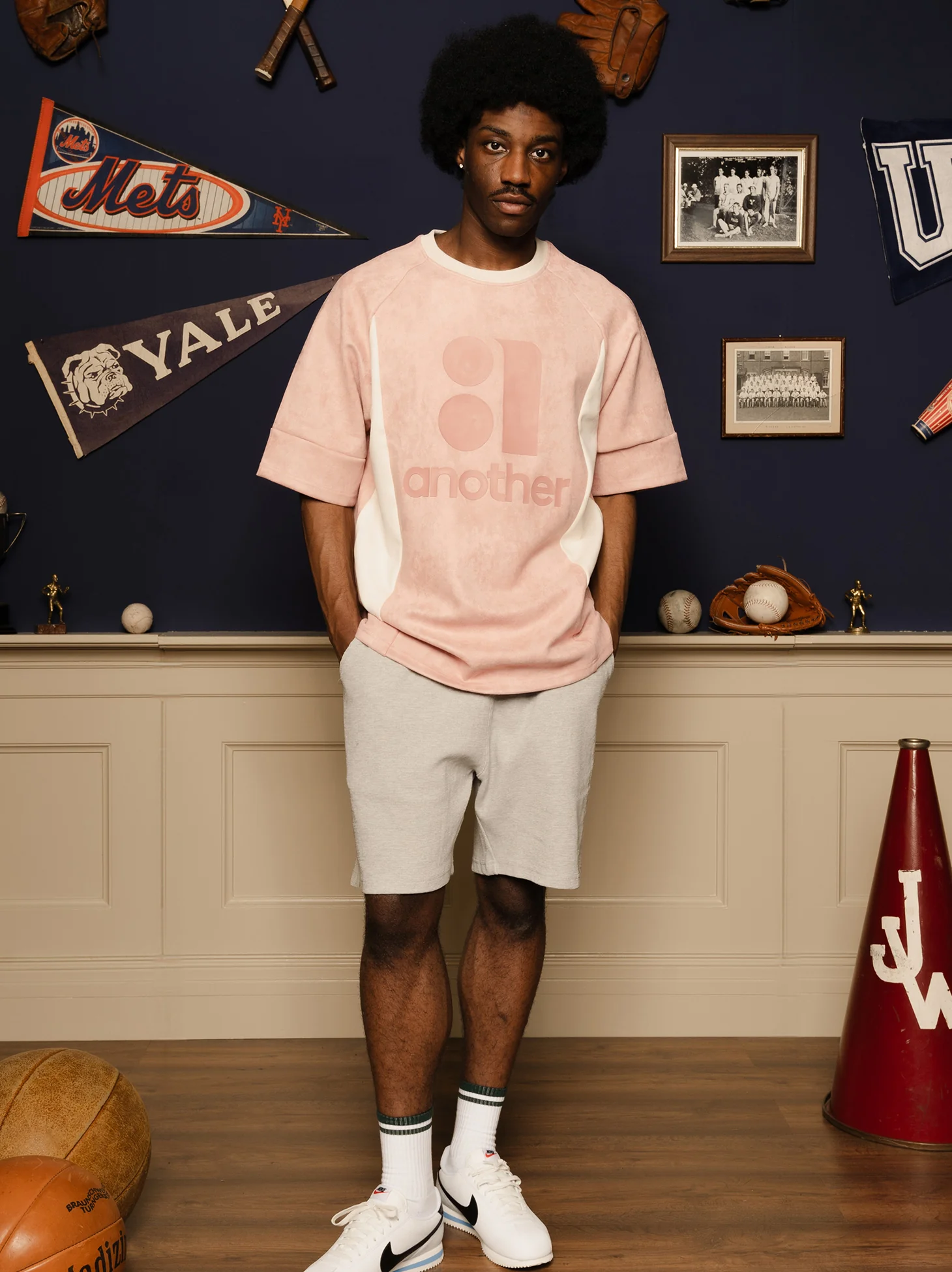 Another Oversize Raglan Velour Jersey - Image 7