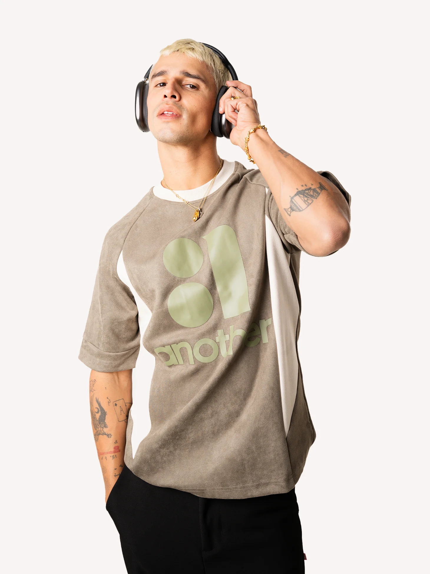 Another Oversize Raglan Velour Jersey - Image 9
