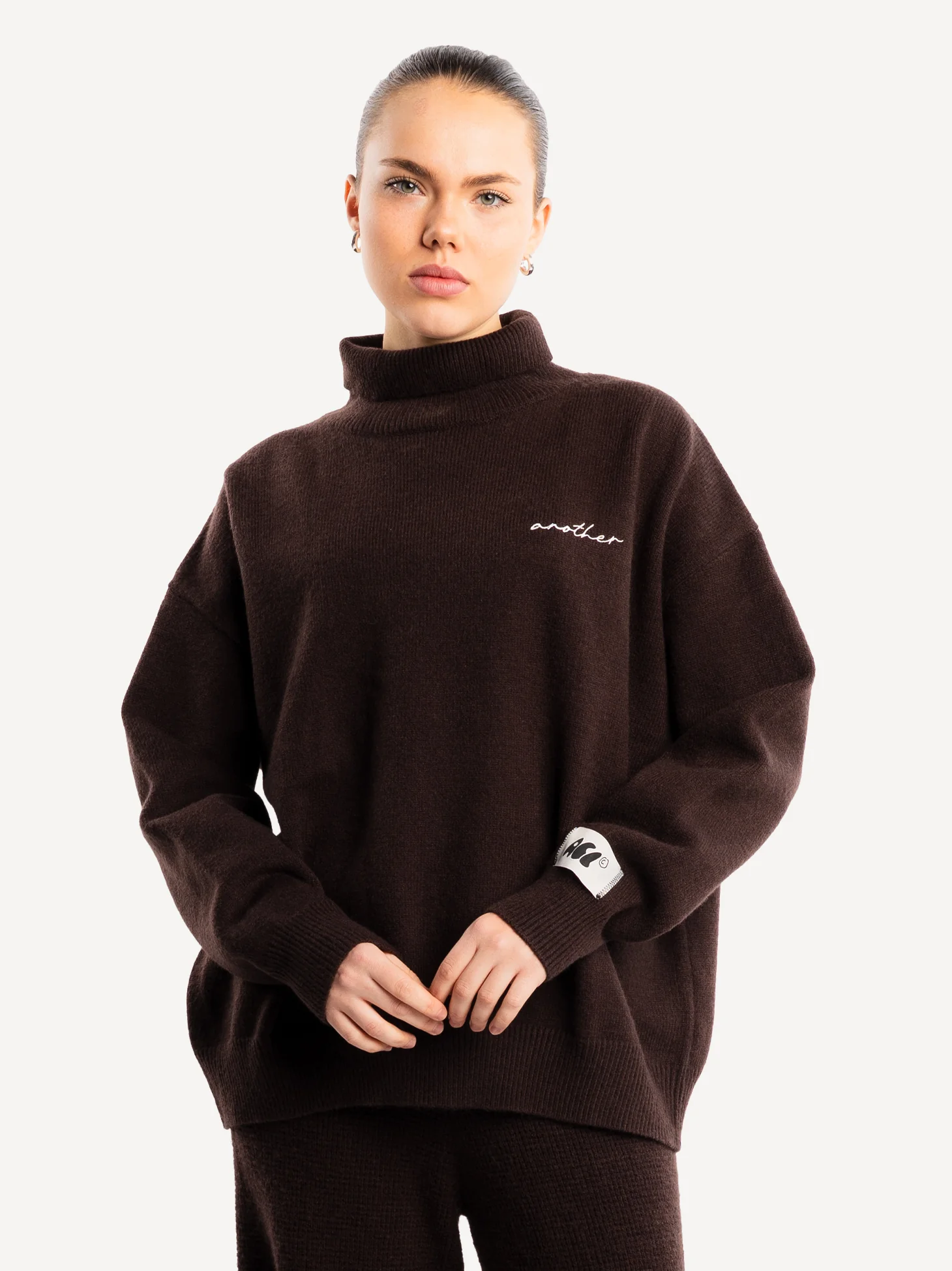Another Spellout Signature Knit Sweater Women - Image 3