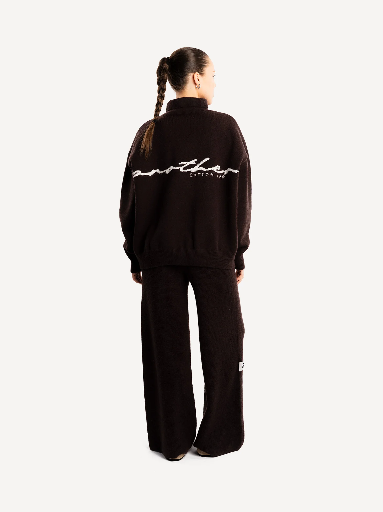 Another Spellout Signature Knit Sweater Women - Image 5