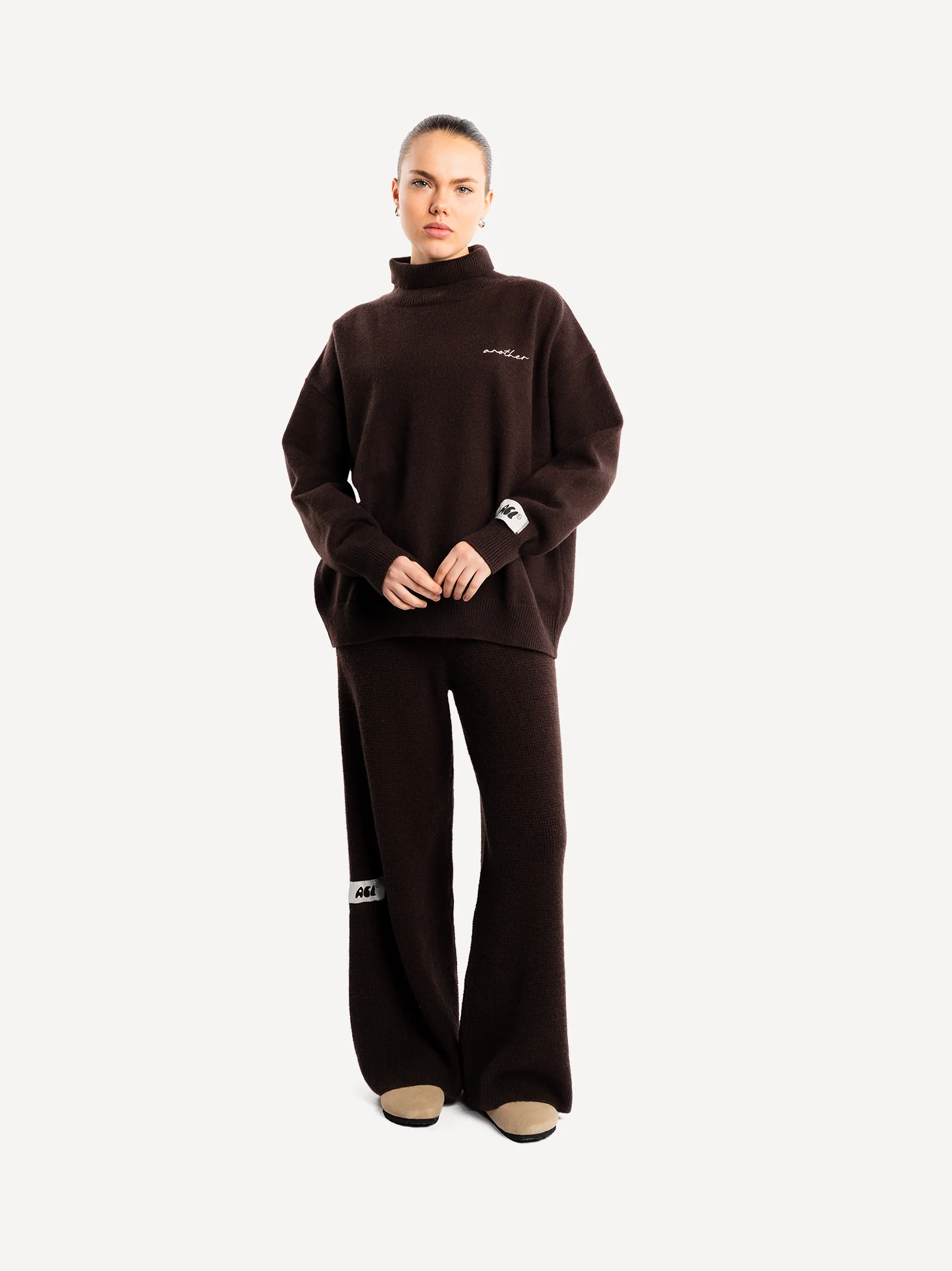 Another Wide Leg Knit Pant Women - Image 5