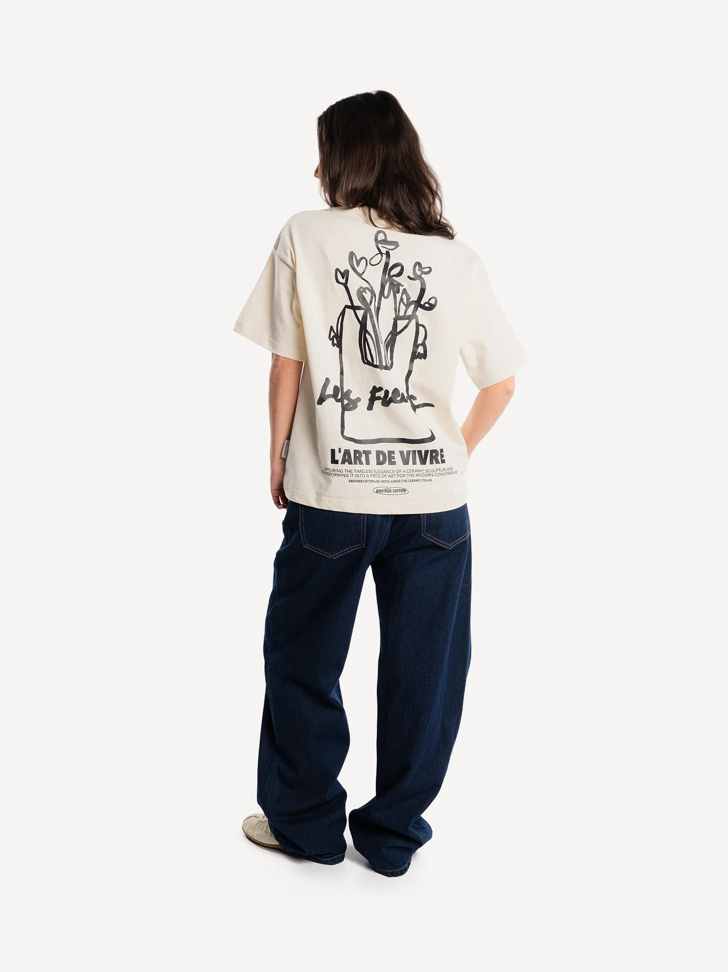 Les Fleurs Oversized T-Shirt - Image 5