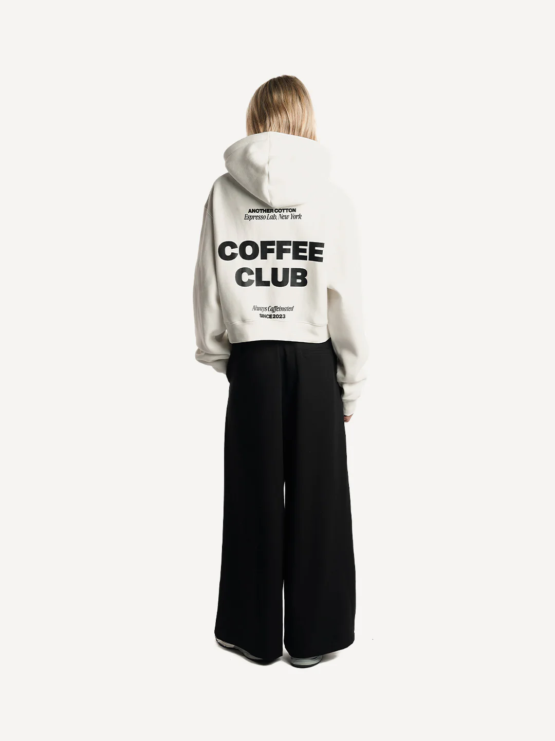 Coffee Club Cropped Hoodie - Image 4