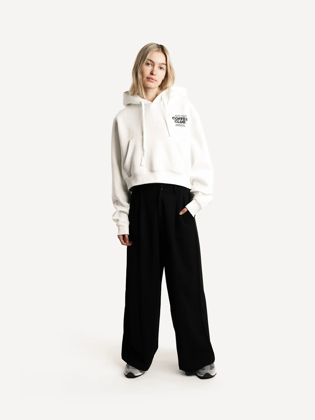 Coffee Club Cropped Hoodie - Image 5