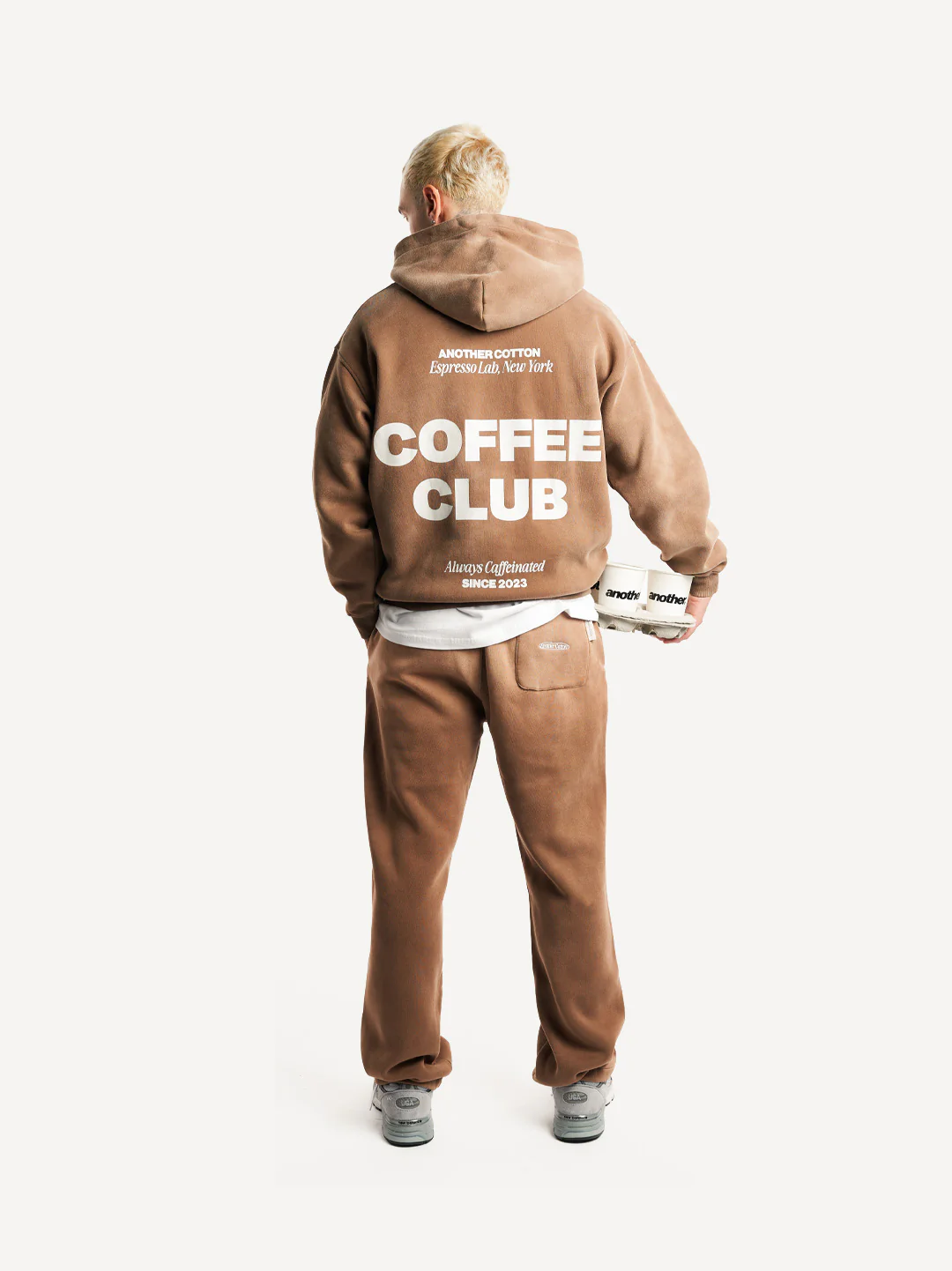 Coffee Club Washed Hoodie - Image 4