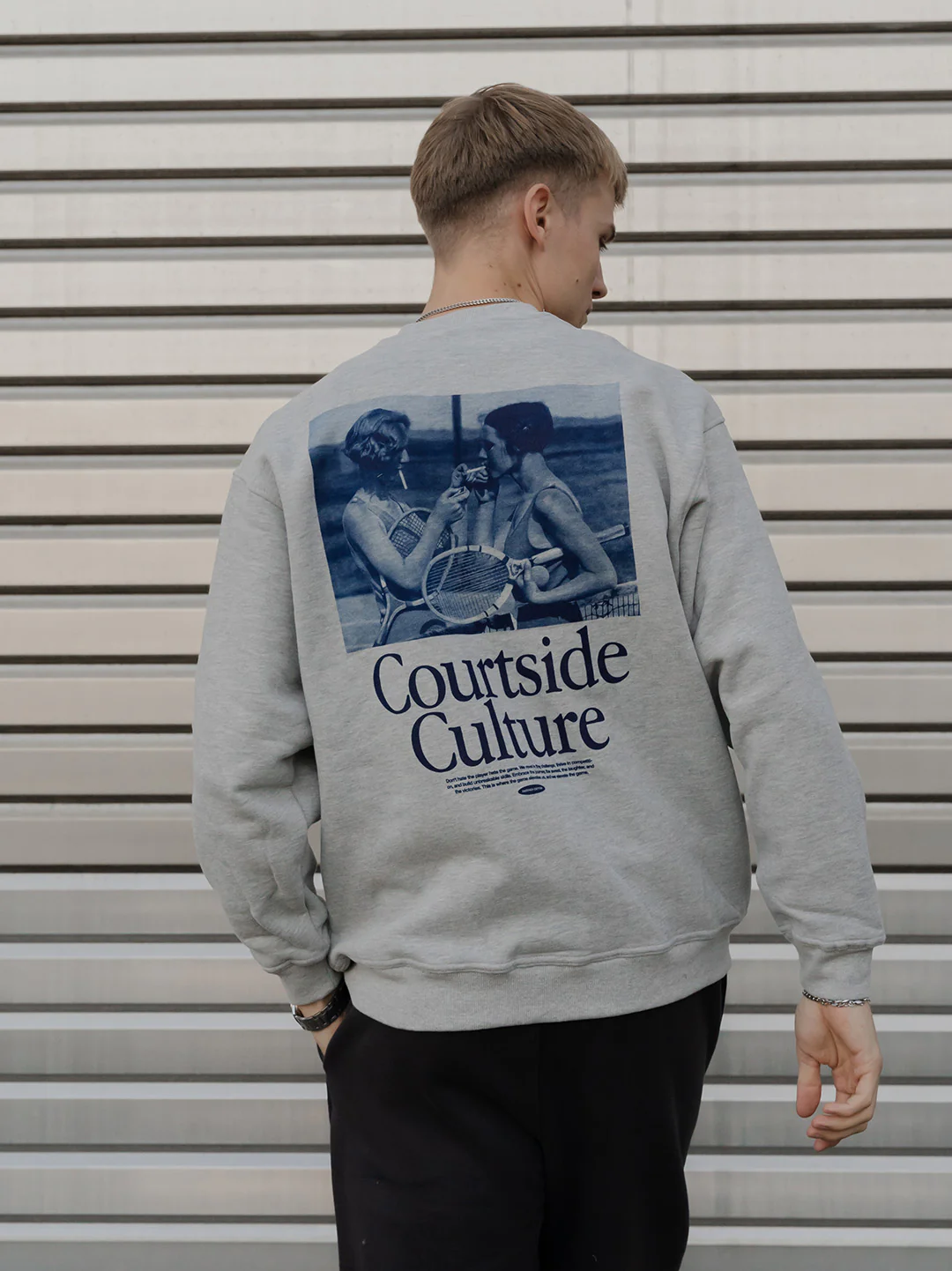 Courtside Culture Heavy Oversize Sweatshirt - Image 2