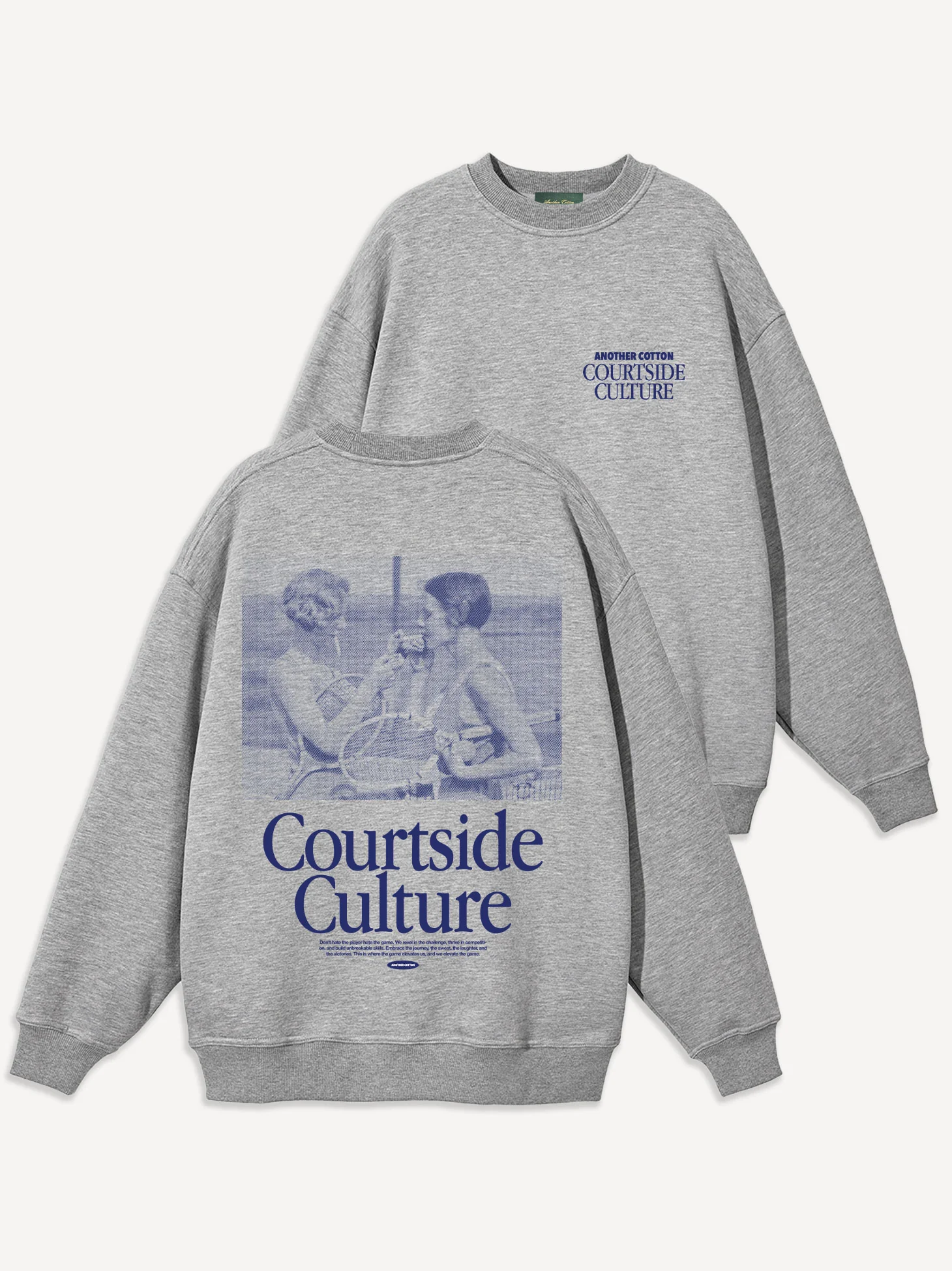 Courtside Culture Heavy Oversize Sweatshirt - Image 3