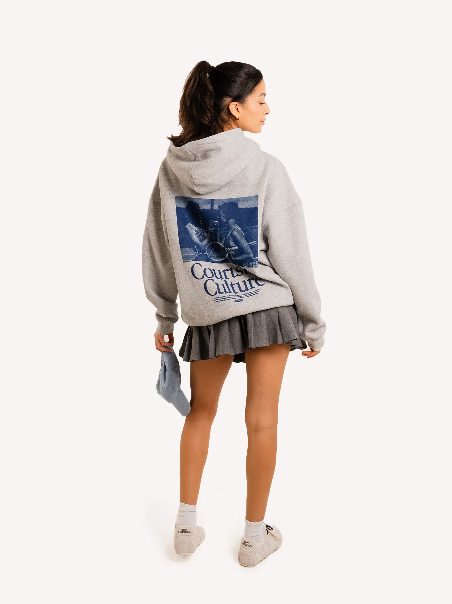 Courtside Culture Oversized Hoodie - Image 3
