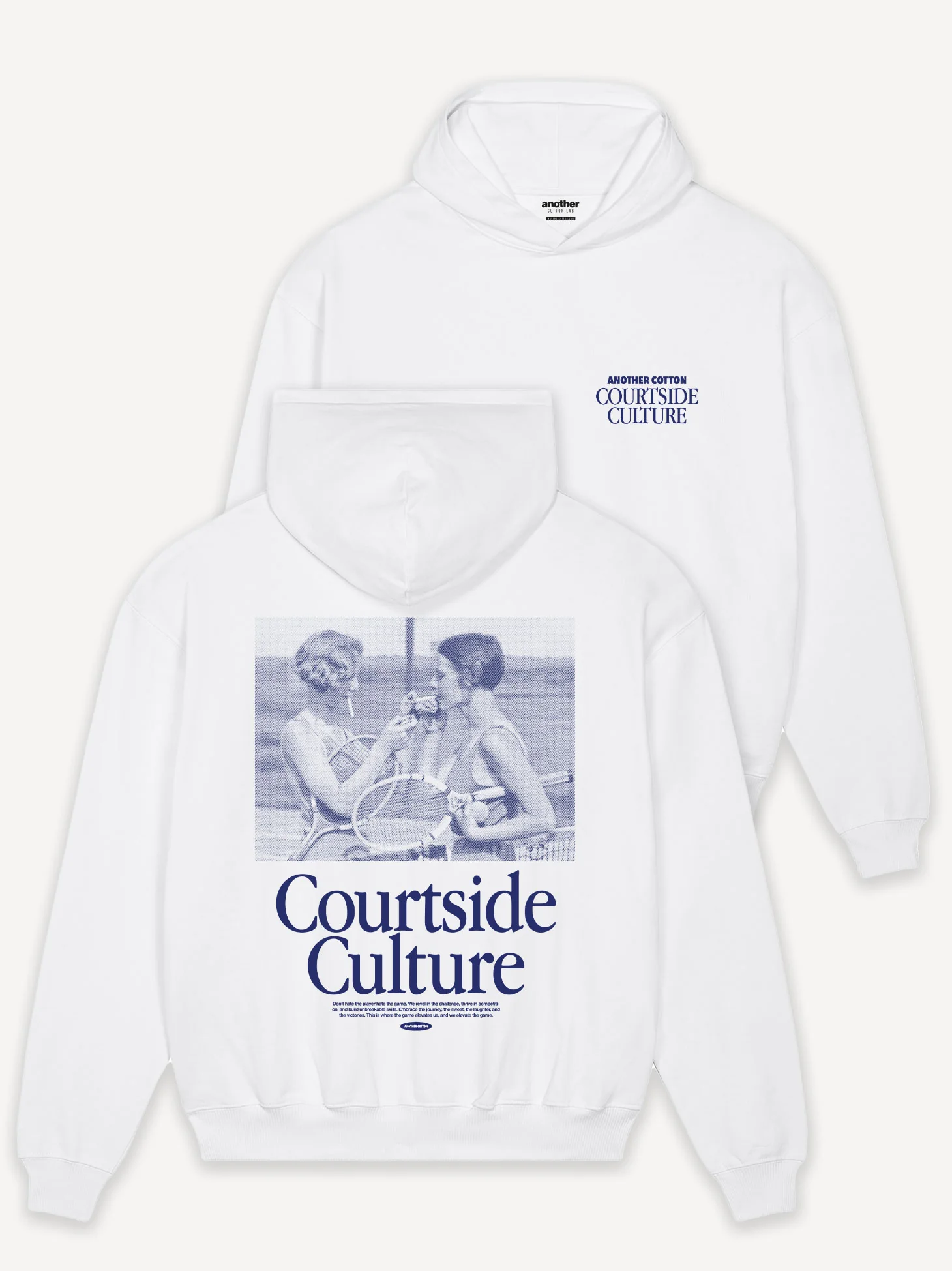 Courtside Culture Oversized Hoodie - Image 9