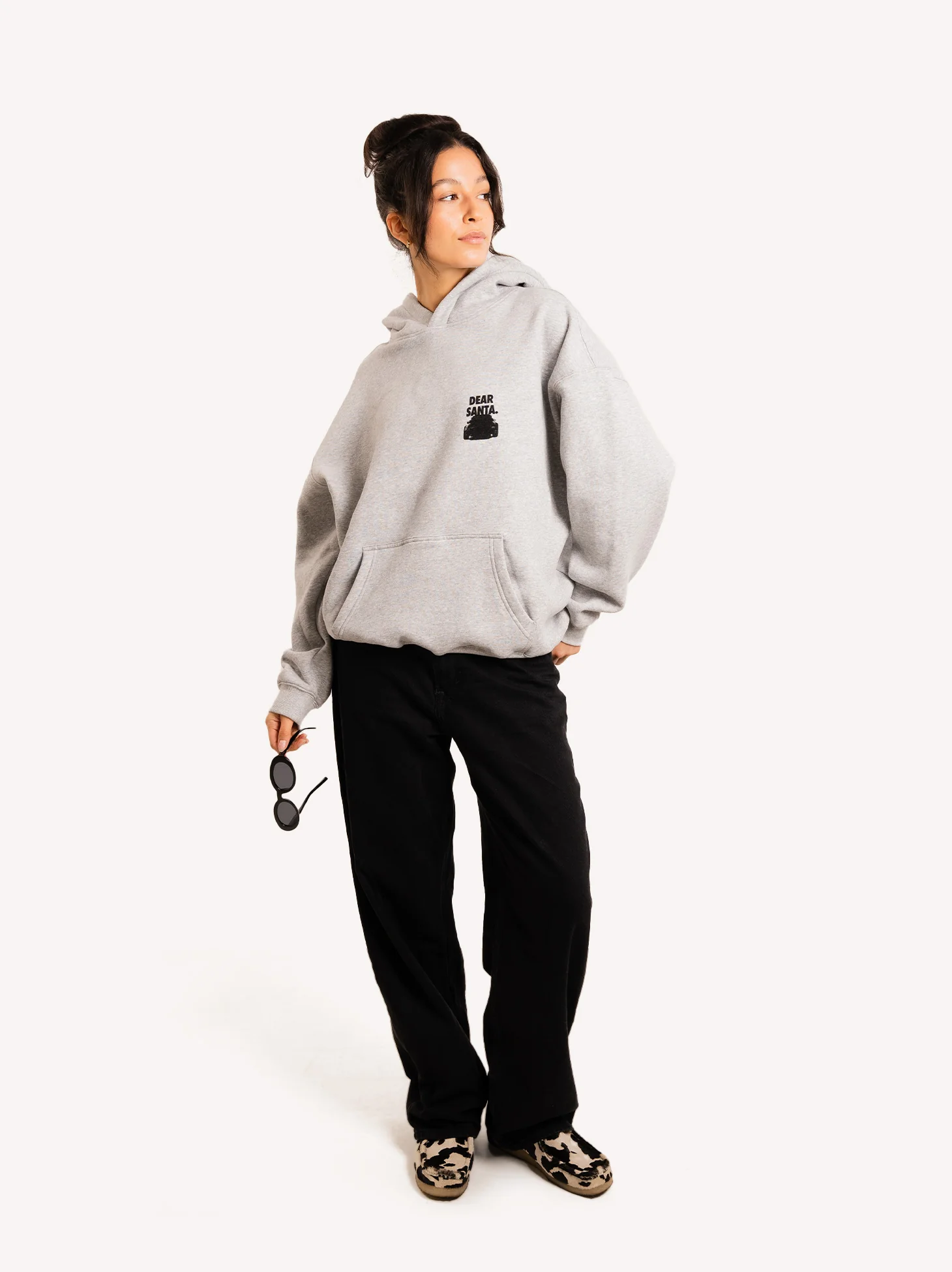 Dear Santa Oversized Hoodie - Image 6