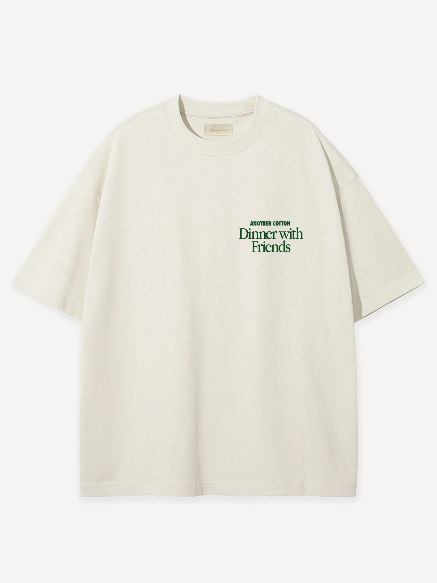 Dinner with Friends Oversized T-Shirt - Image 2