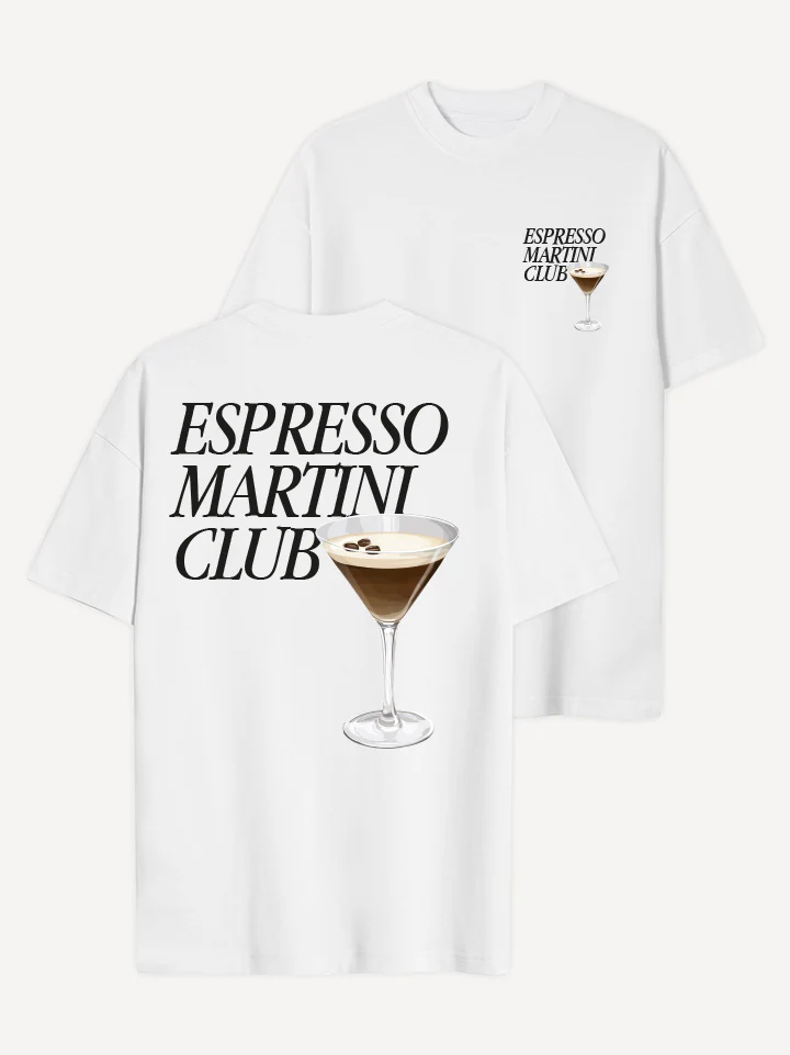 Espresso Martini Club T-Shirt - Image 6