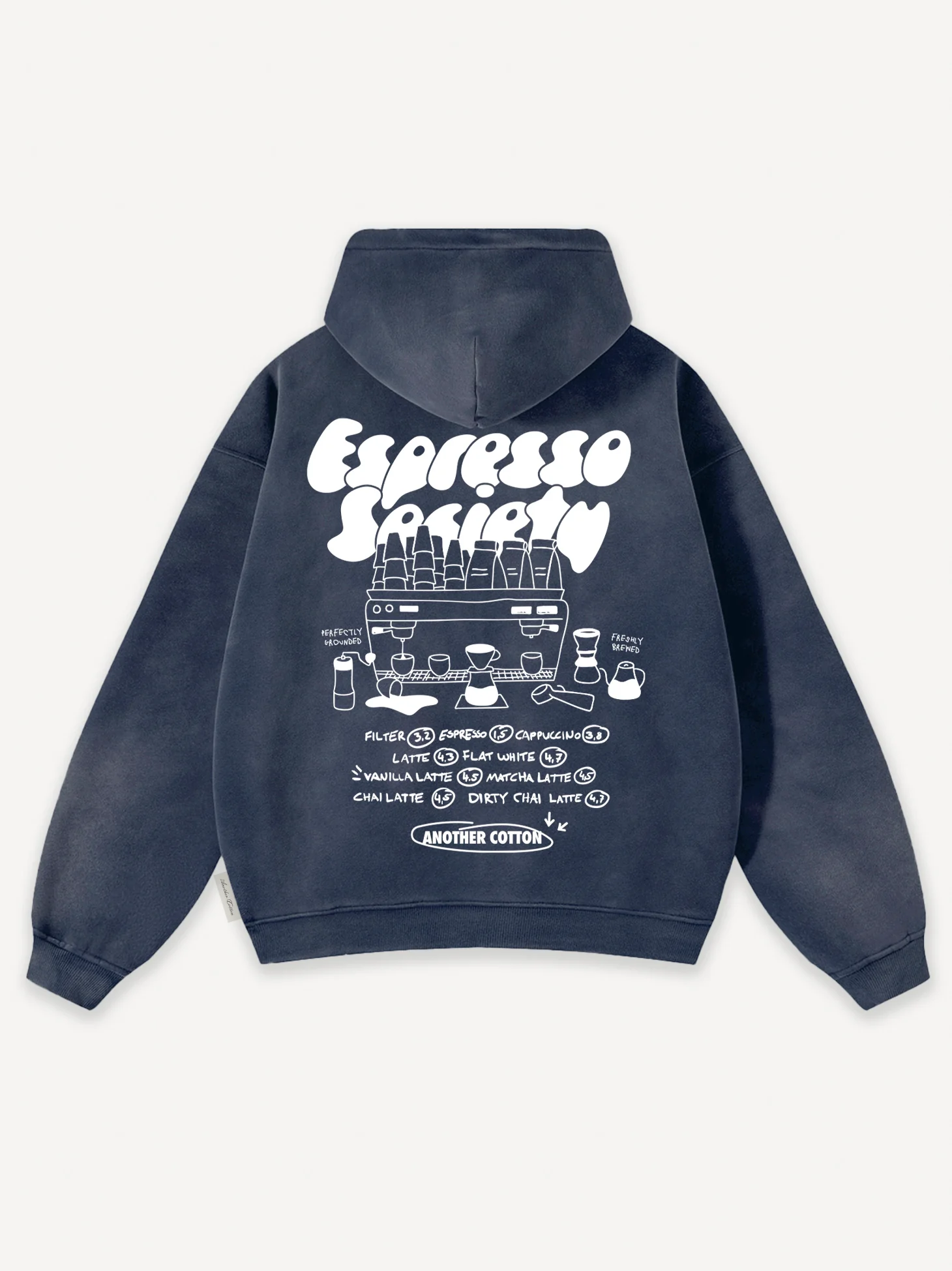Espresso Society Washed Zip-Hoodie - Image 2