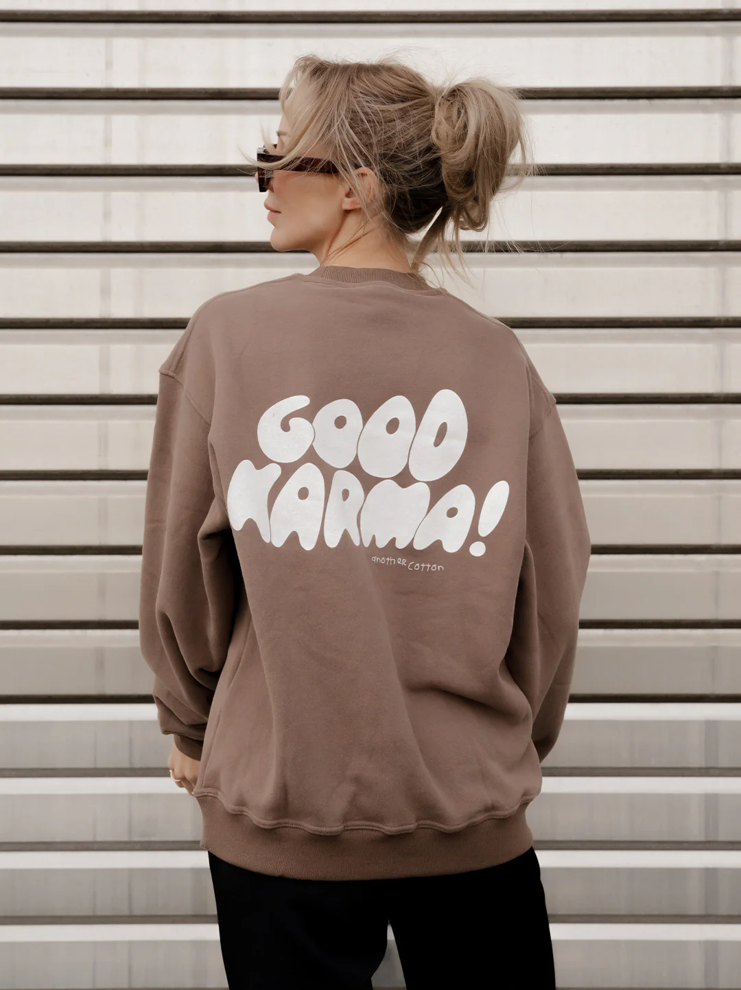 Good Karma Heavy Oversize Sweatshirt - Image 5