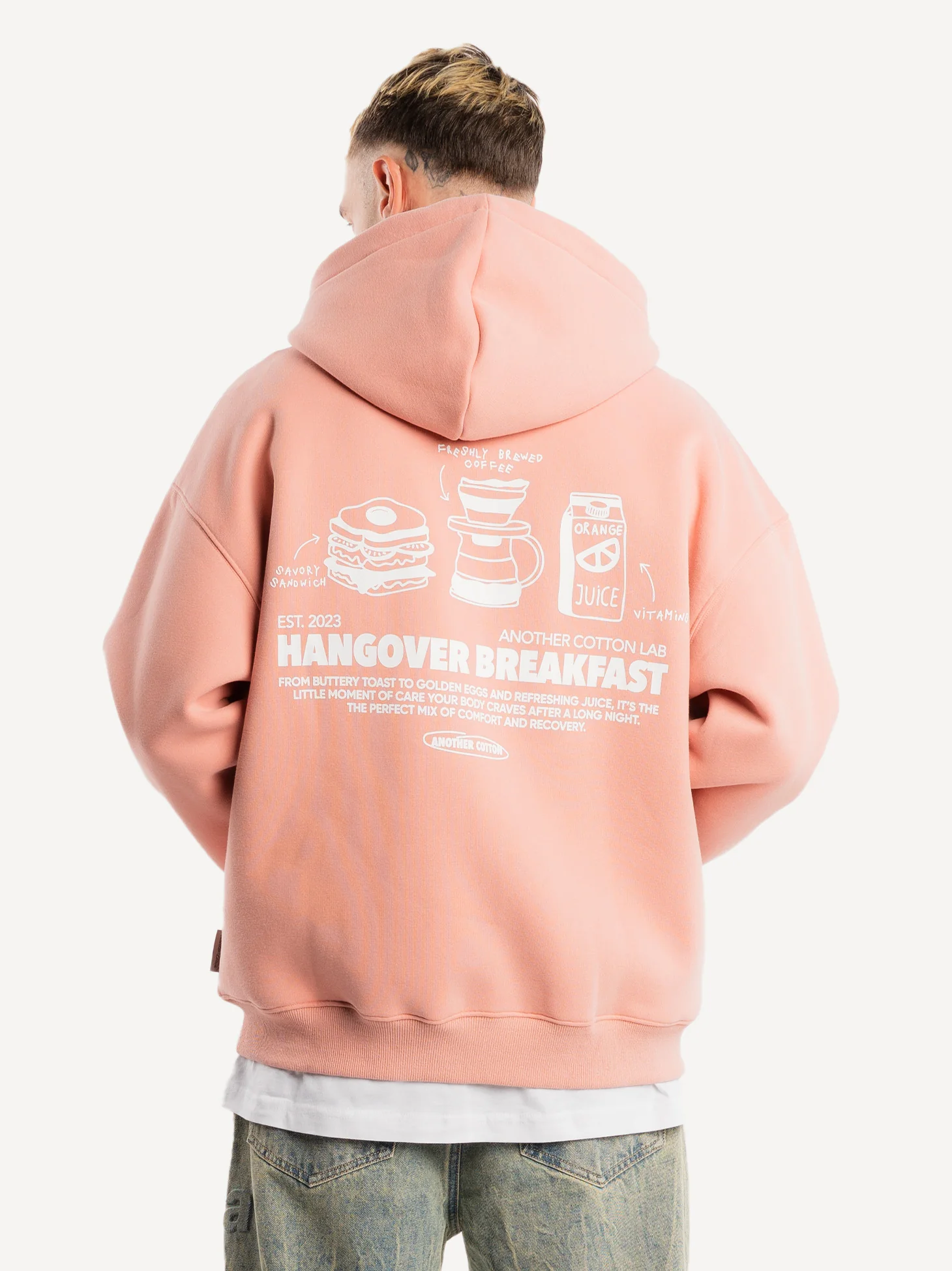 Hangover Breakfast Zip-Hoodie - Image 3