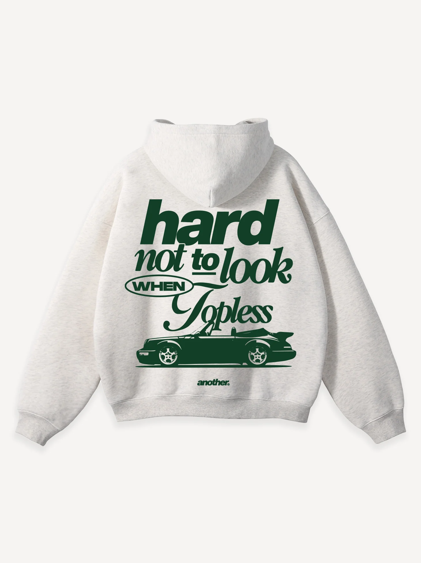 Hard Not To Look Oversized Hoodie - Image 2