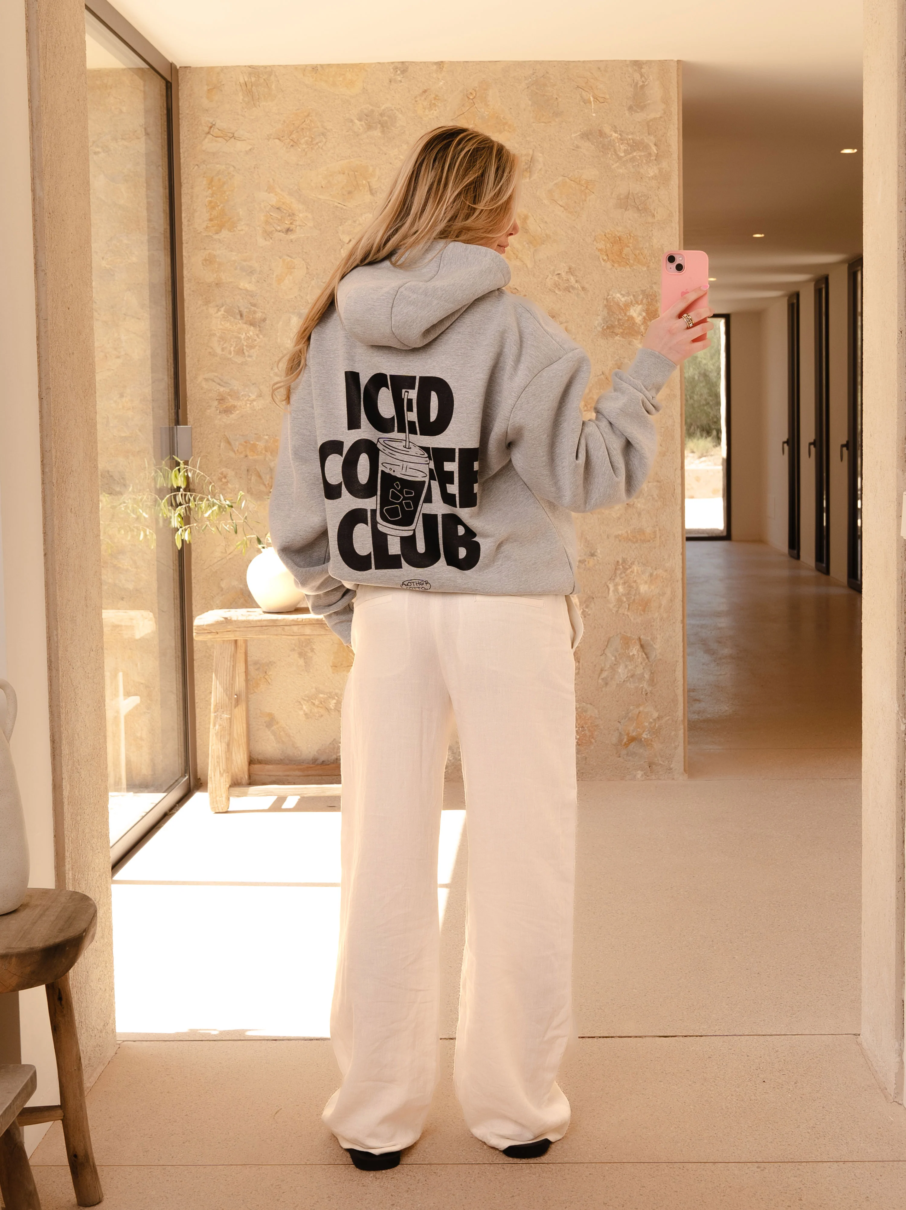 Iced Coffee Club Oversized Hoodie - Image 3