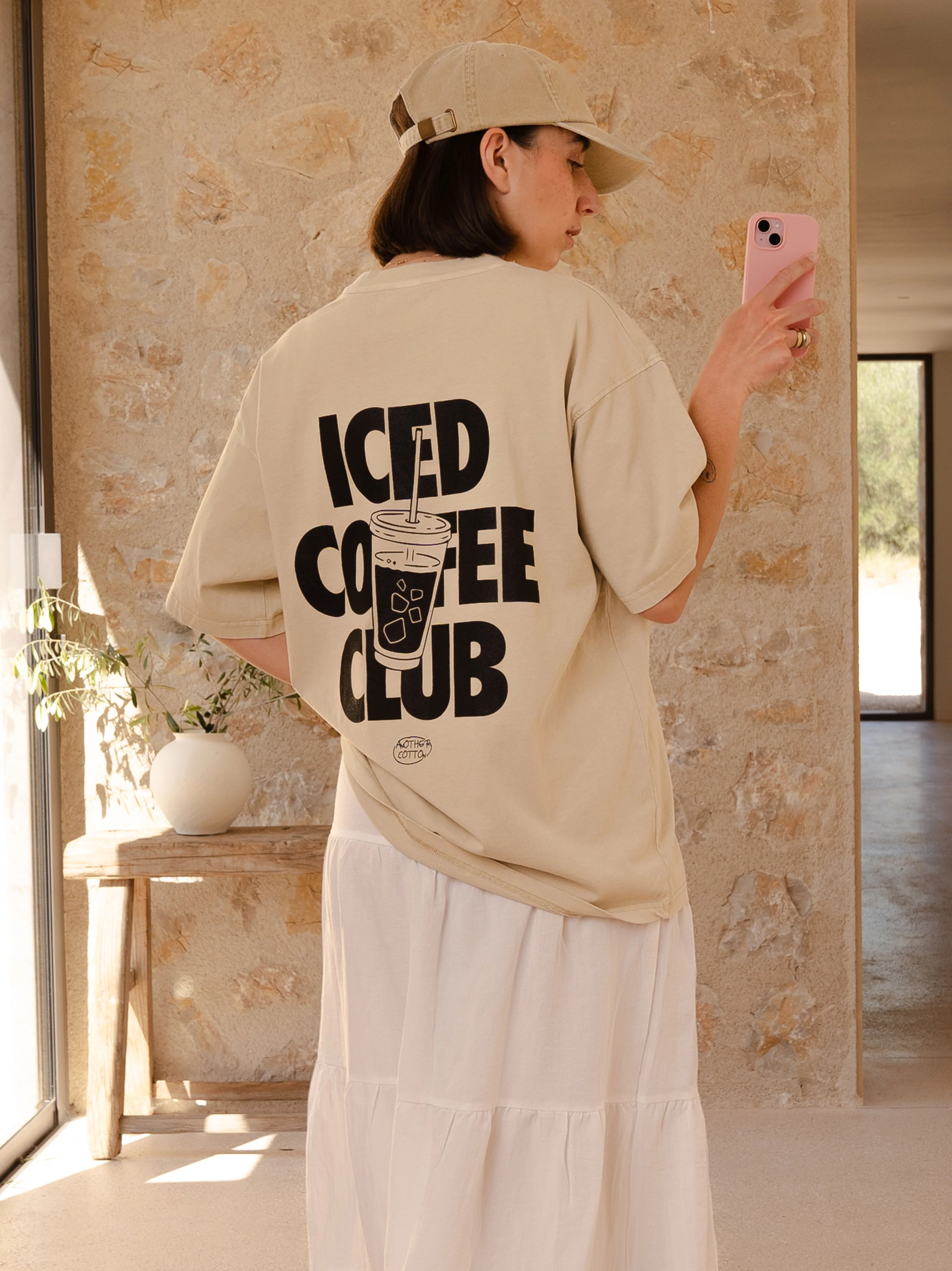 Iced Coffee Club Oversized T-Shirt - Image 3