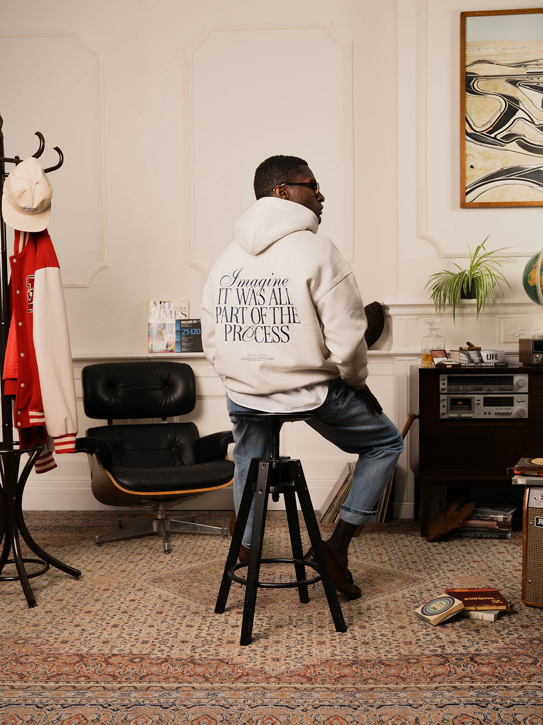 Imagine Process Oversize Hoodie - Image 3