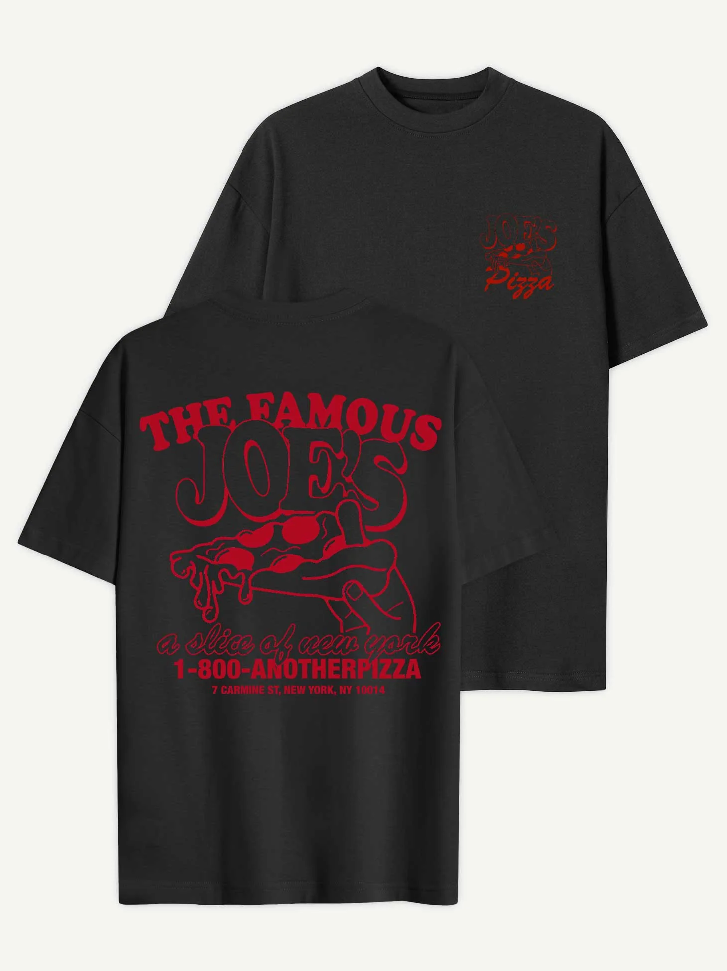Joes Pizza T-Shirt - Image 3