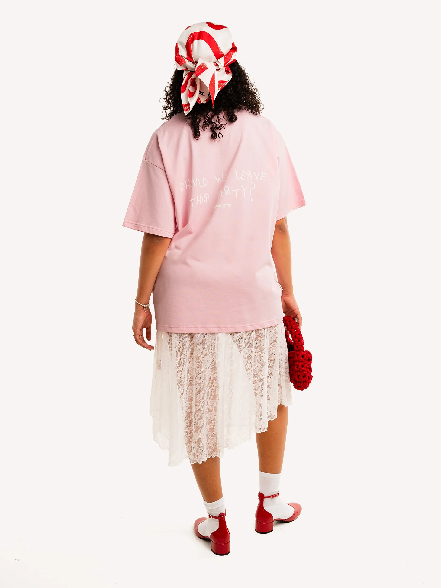 Leave The Party Oversized T-Shirt - Image 4