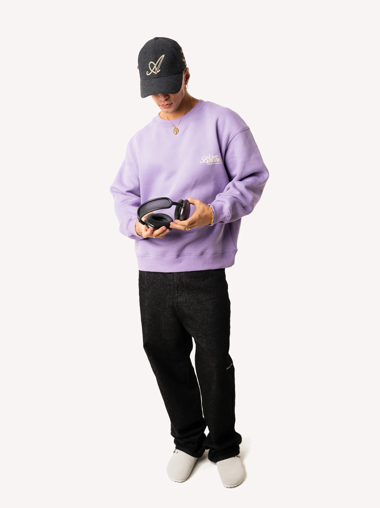 Live in Balance Oversized Sweatshirt - Image 3