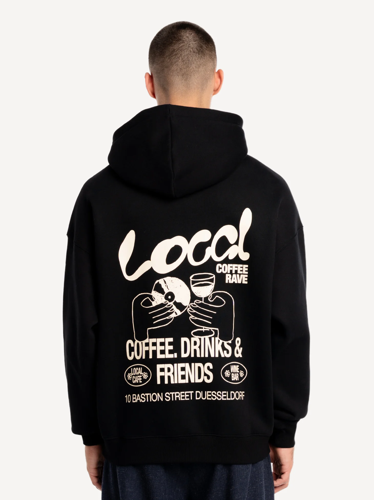 Local Rave Washed Hoodie - Image 4