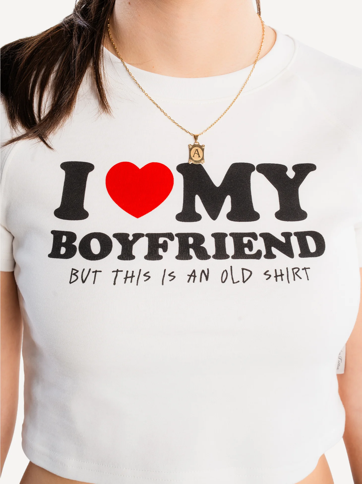 Love my Boyfriend Crop Top - Image 6