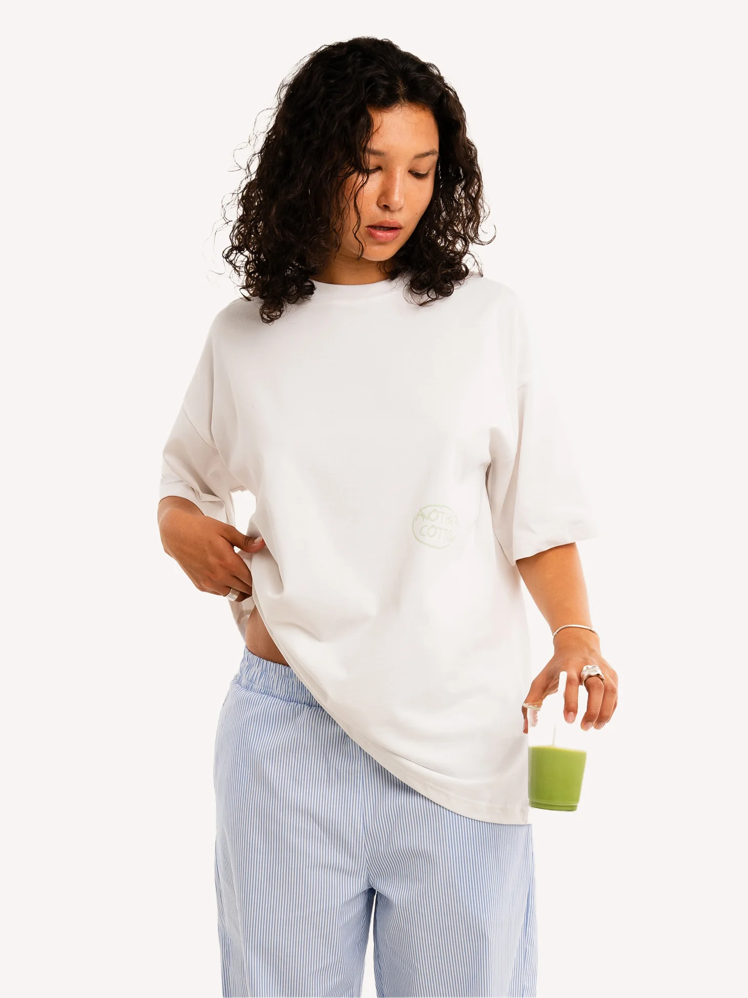 Matcha Mornings Oversized T-Shirt - Image 5