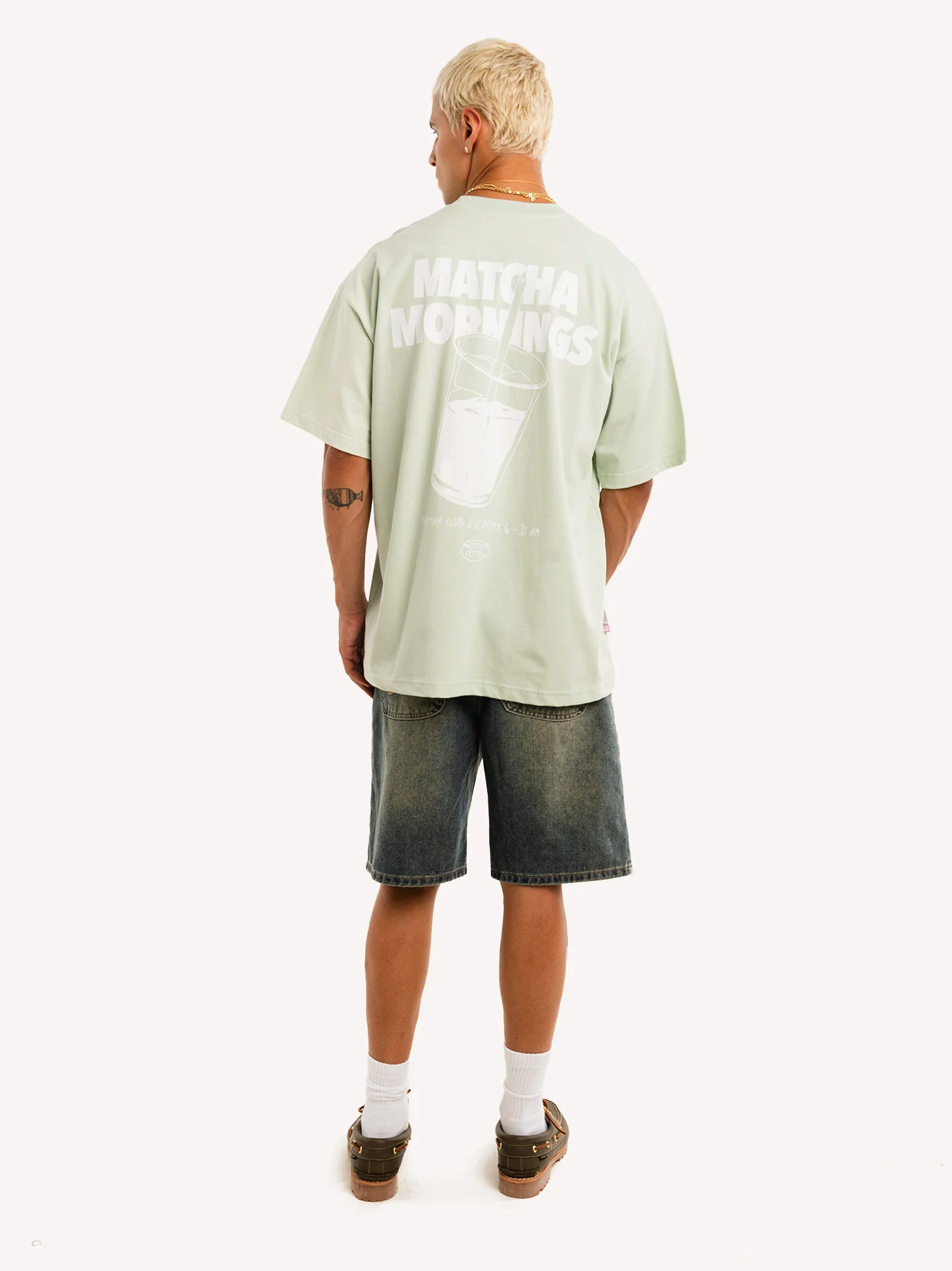 Matcha Mornings Oversized T-Shirt - Image 9