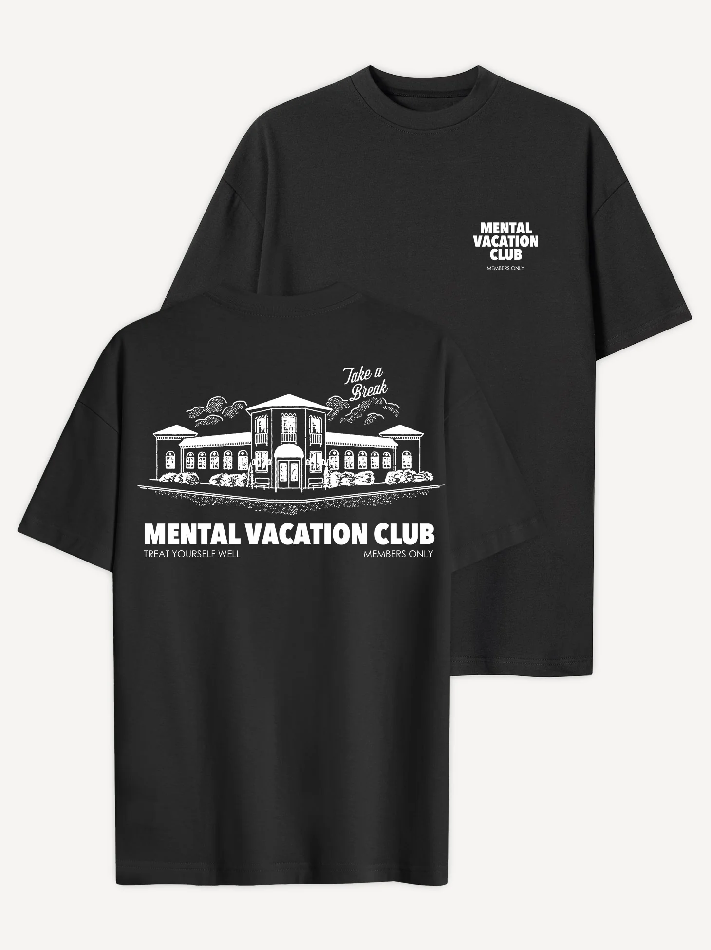 Mental Vacation Club T-Shirt - Image 4