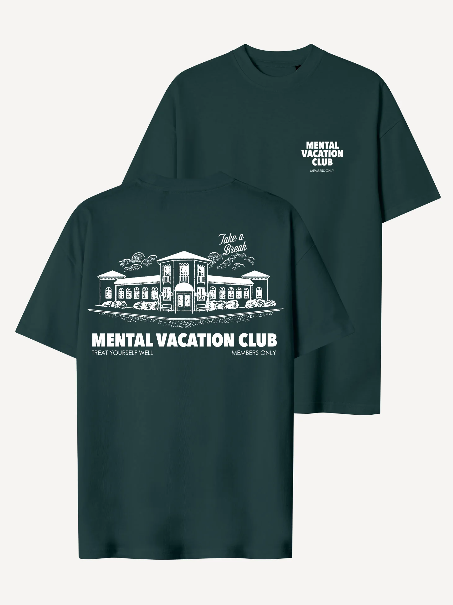 Mental Vacation Club T-Shirt - Image 5