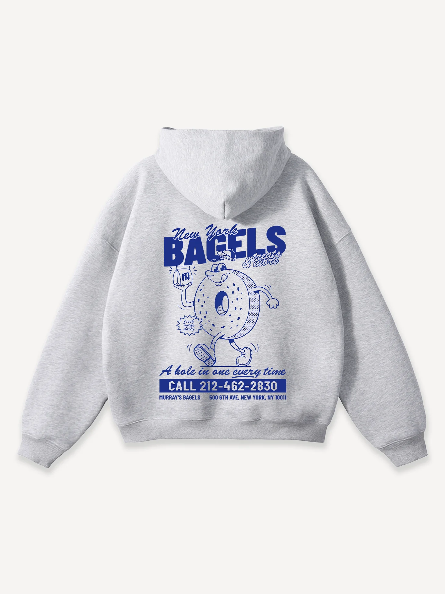 New York Bagel Oversized Hoodie - Image 7