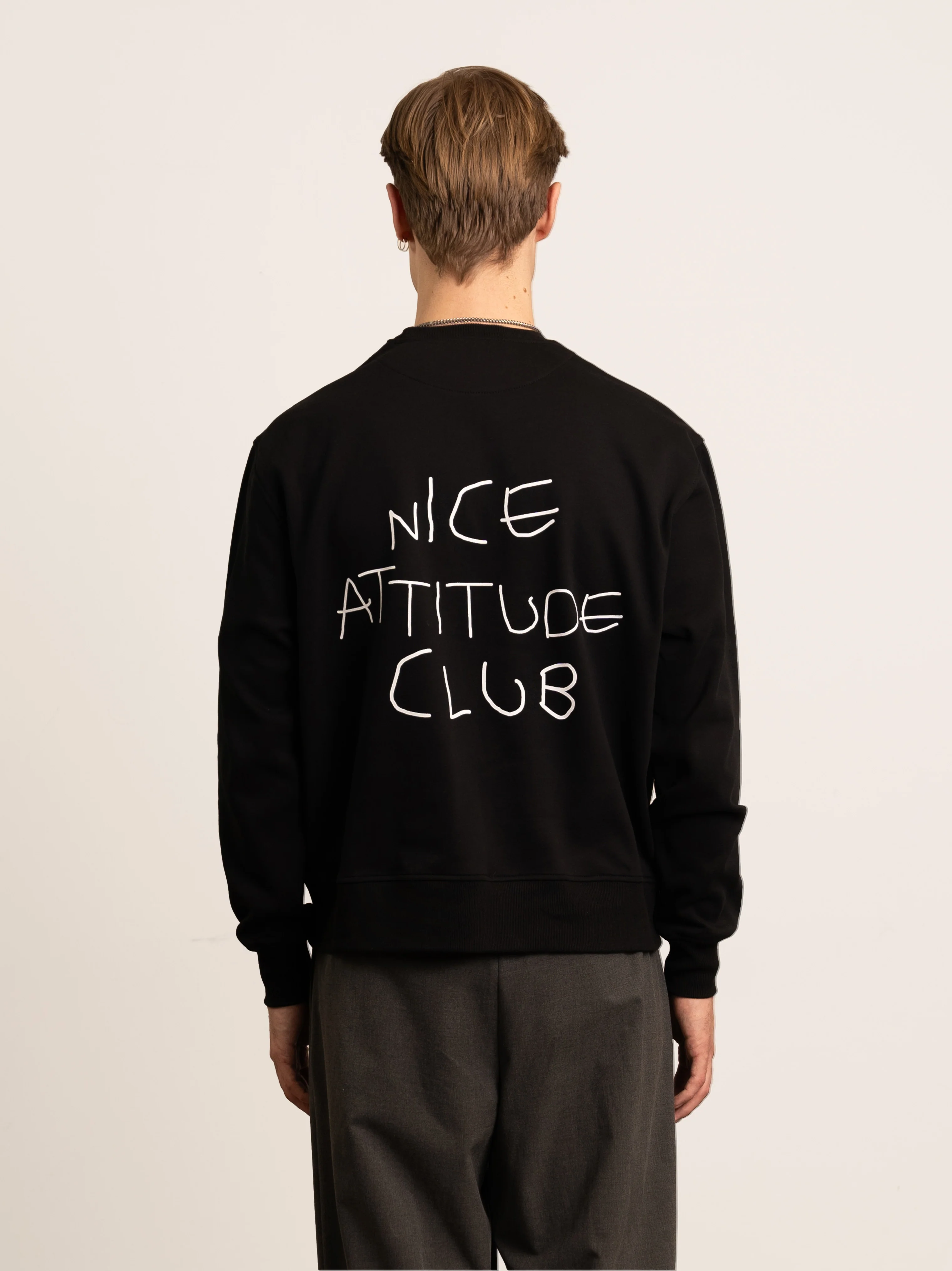 Nice Attitude Club Unisex Oversize Sweatshirt - Image 3