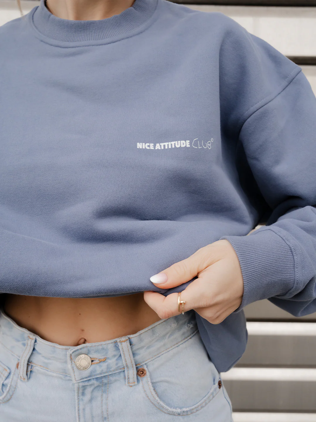 Nice Attitude Heavy Oversize Sweatshirt - Image 8