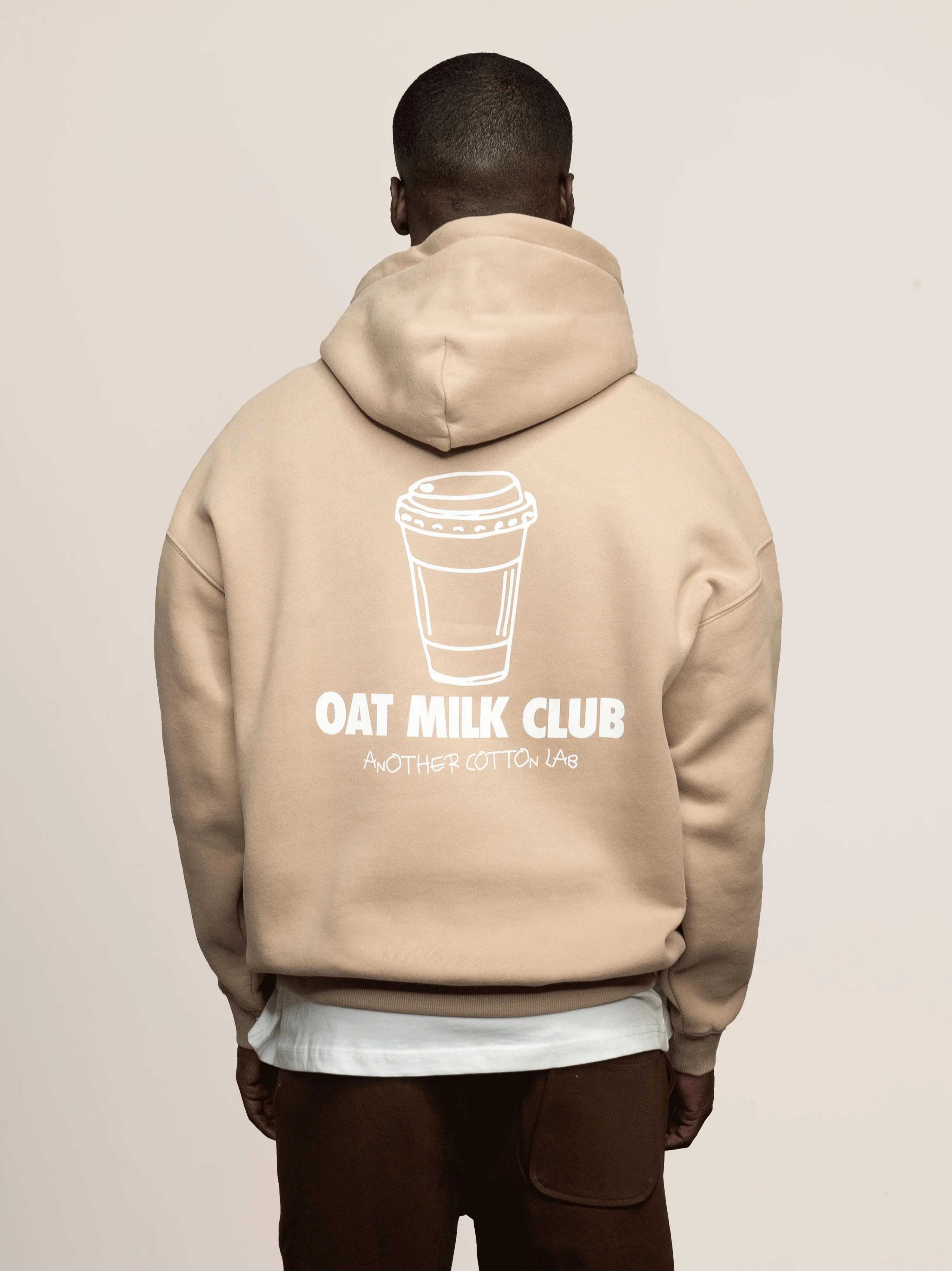 Oat Milk Club Oversize Hoodie - Image 2
