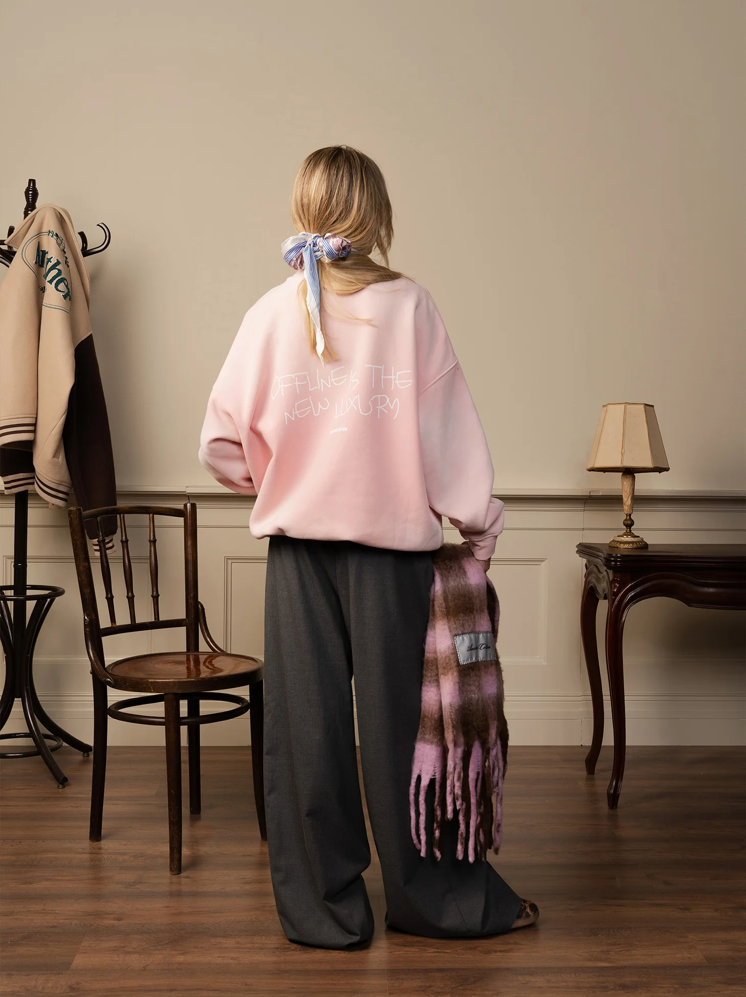Offline Scribble Oversized Sweatshirt - Image 3
