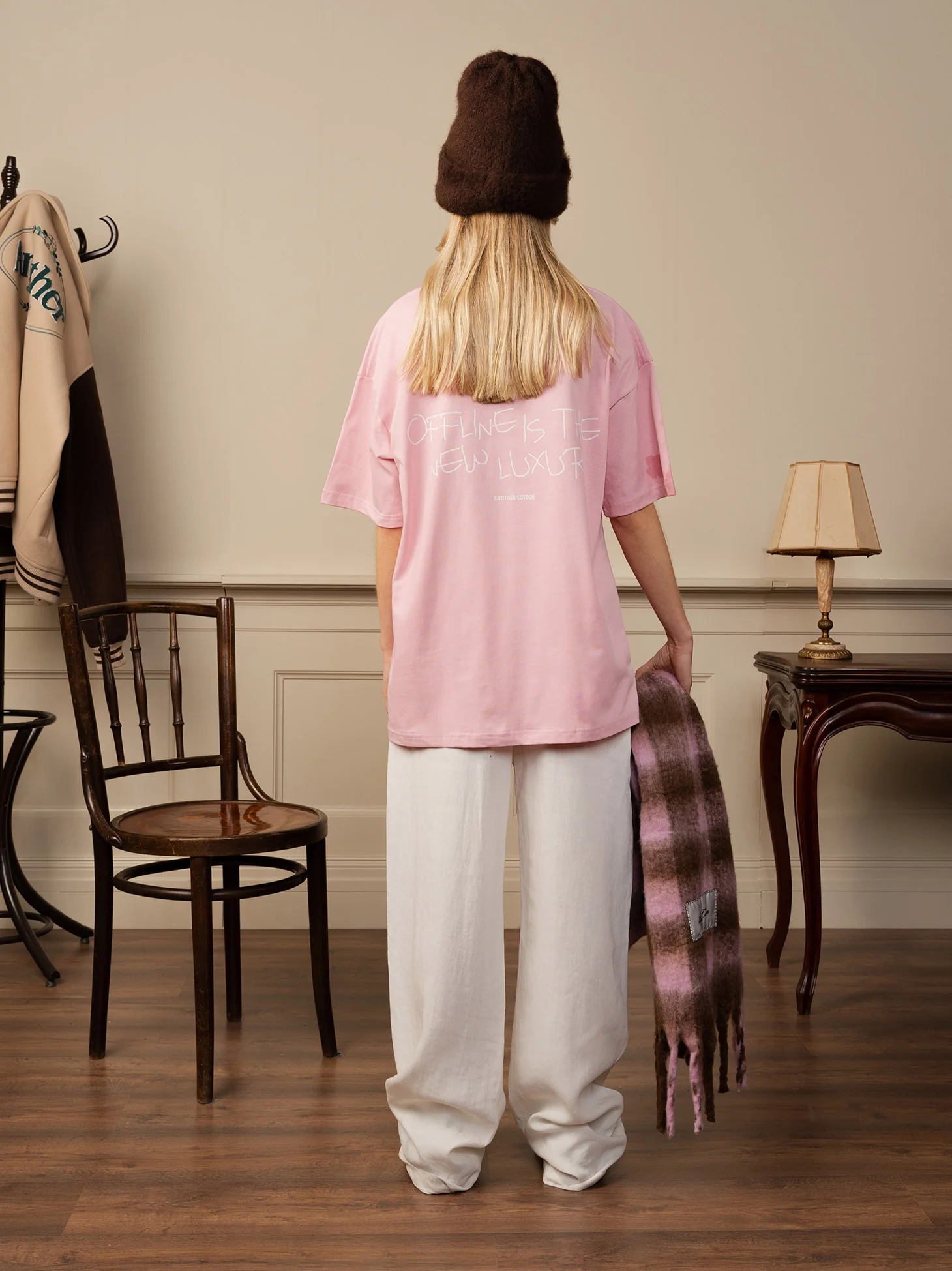 Offline Scribble Oversized T-Shirt - Image 4